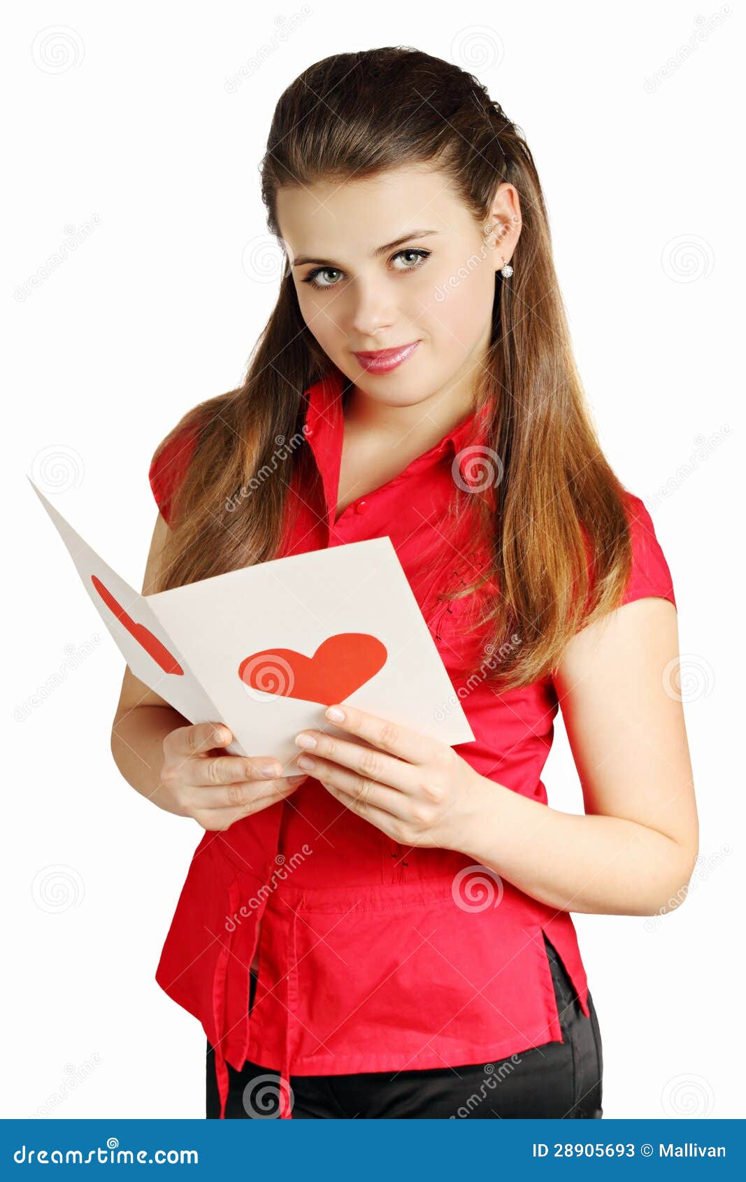 Greeting card stock image. Image of caucasian, joyful 28905693