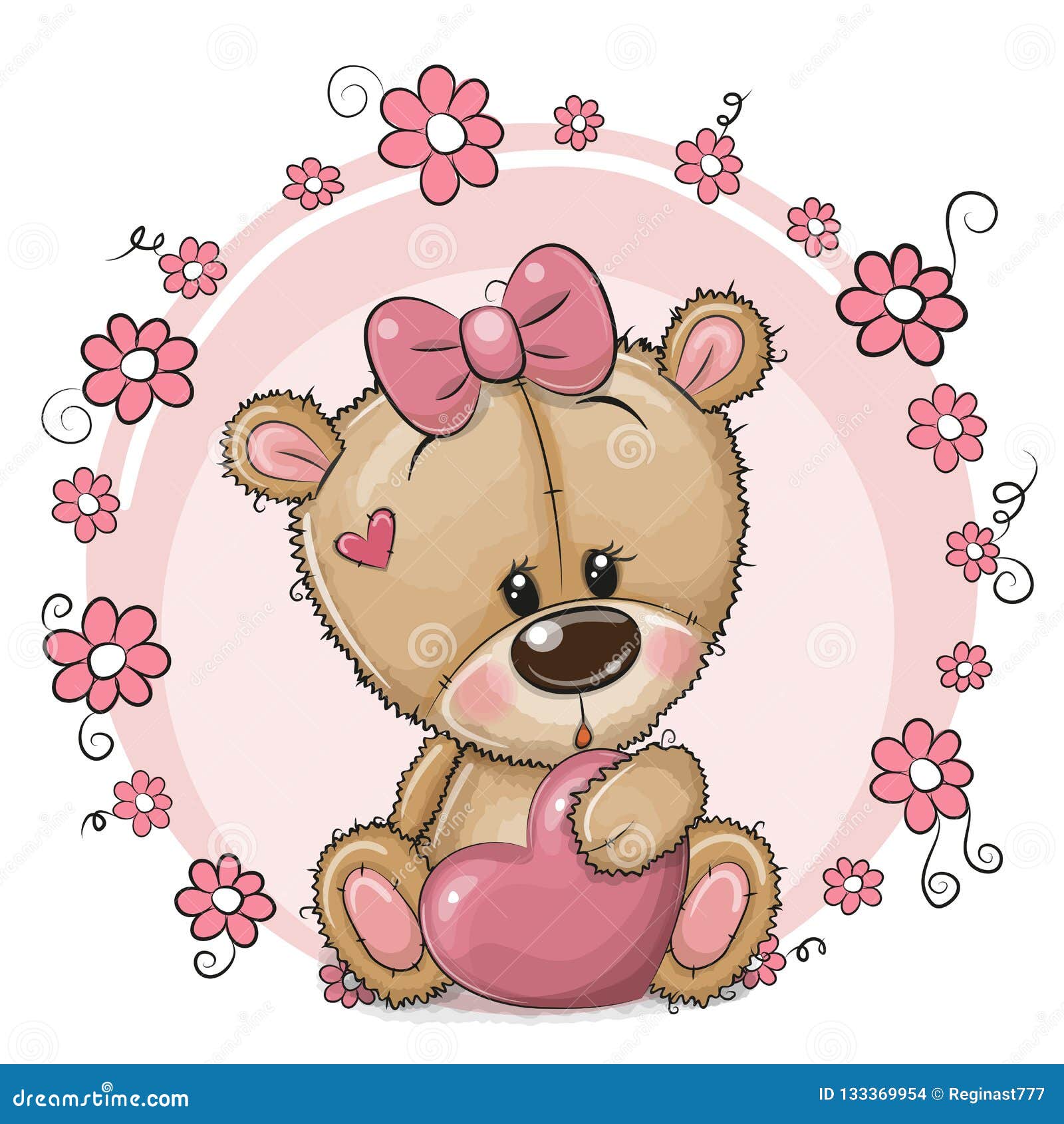 Girl Teddy Bear Stock Illustrations – 19,095 Girl Teddy Bear Stock