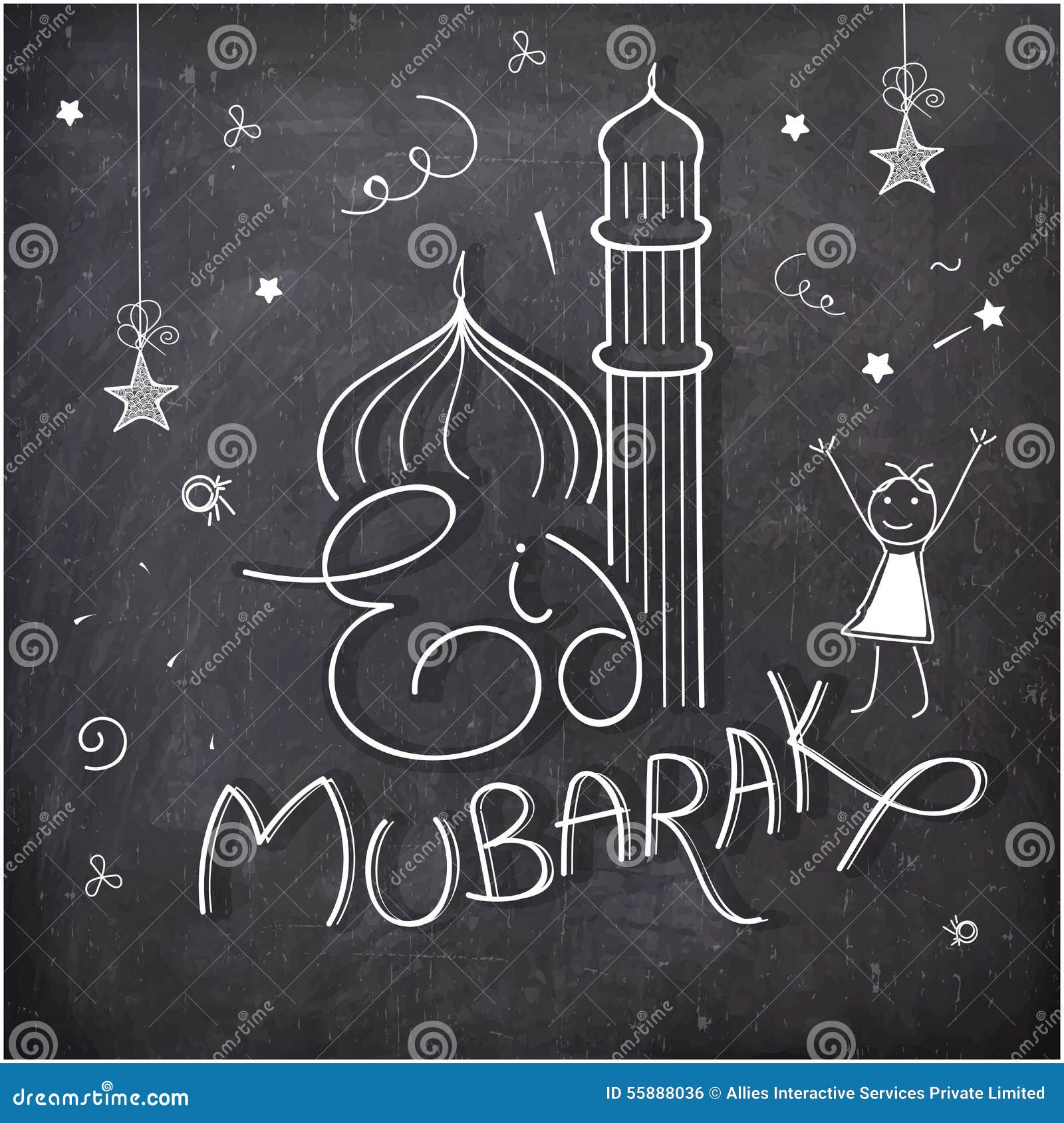 Line art illustration of a mosque on abstract background for muslim  community festival EId Mubarak  Stock Image  Everypixel