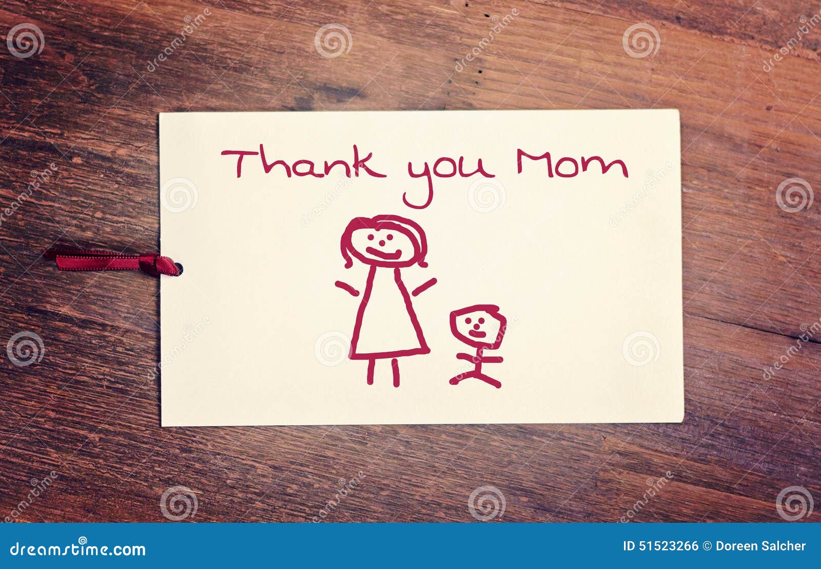 Greeting Card Thank You Mom Stock Photo Image Of Card Drawn Greeting Card Thank You Mom Stock Photo Image Of Card Drawn