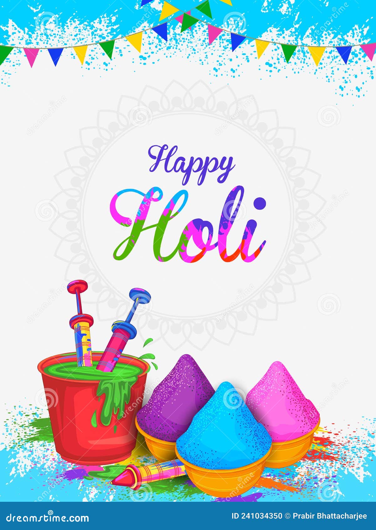 Details 100 holi background banner