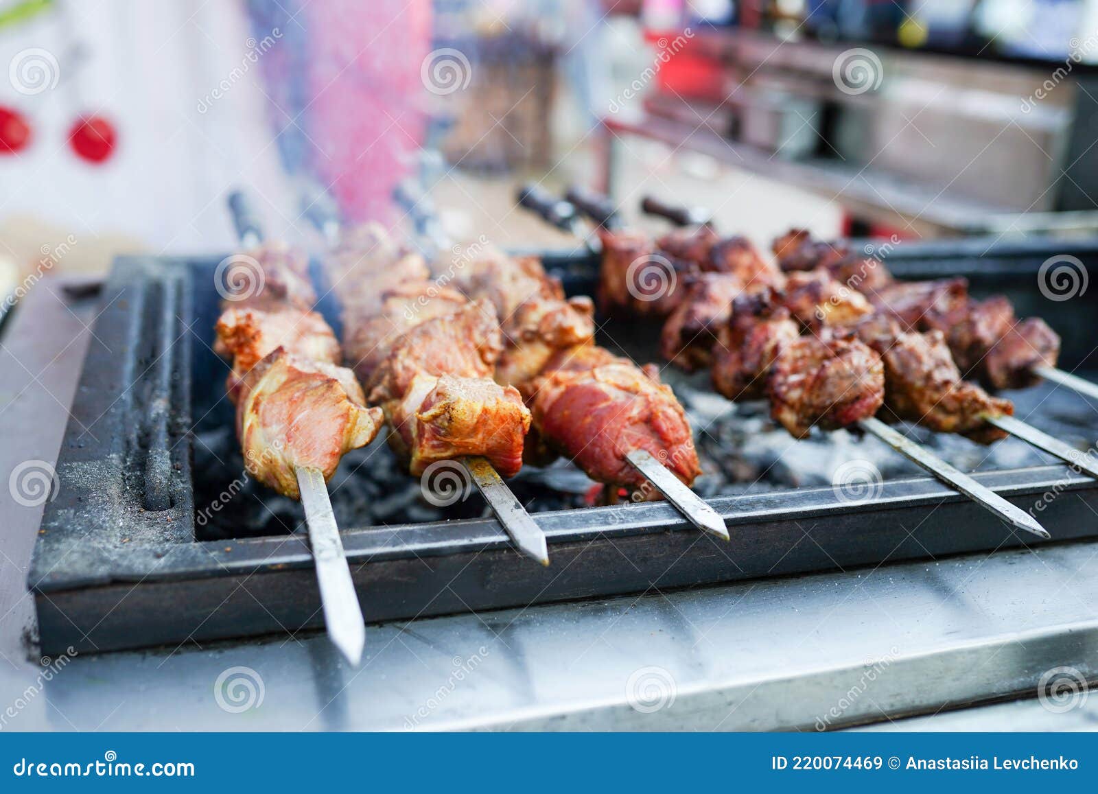 Grelhador De Espeto De Carne Para Churrasco De Mesa