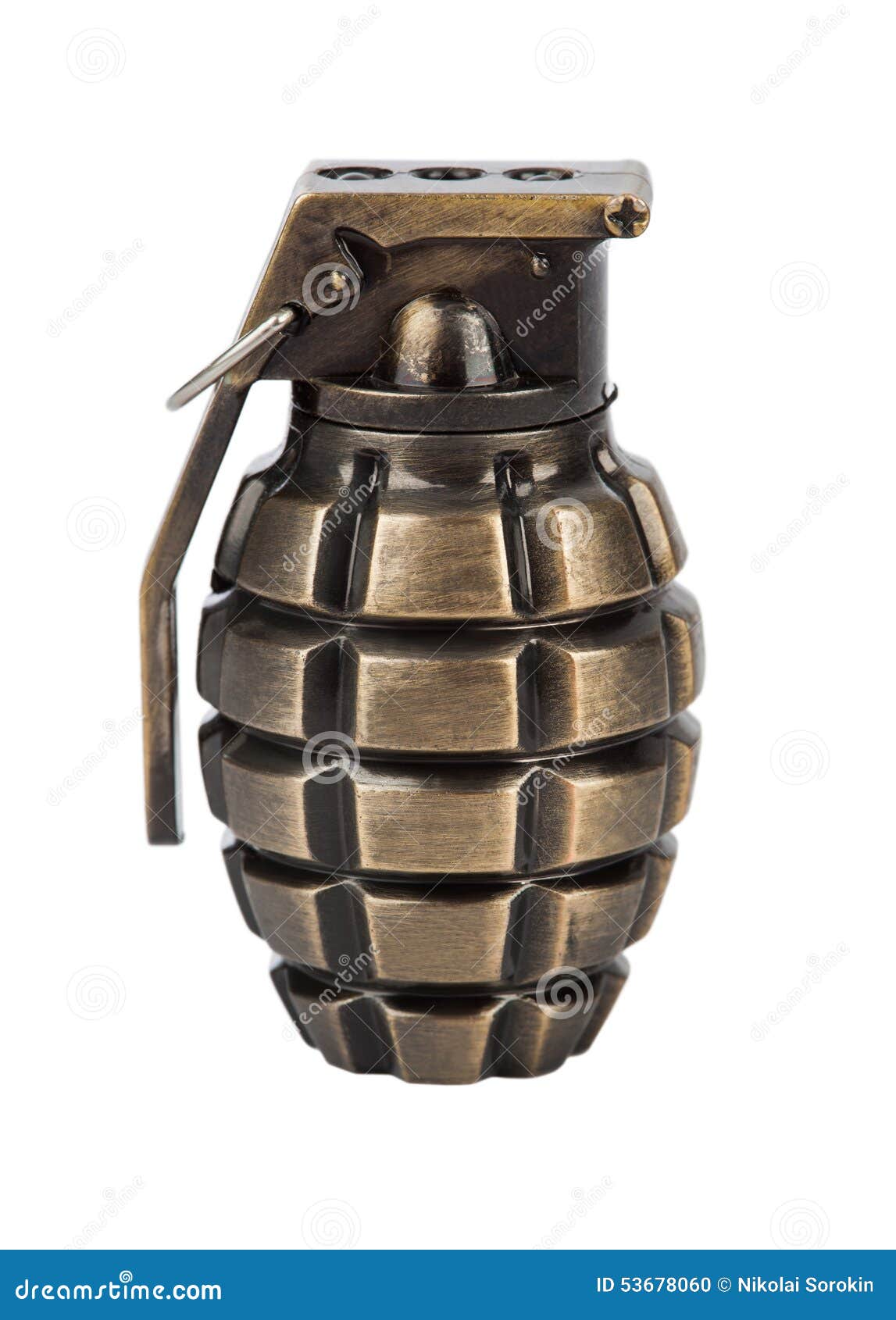 Grenade à main de jouet photo stock. Image du armée, question