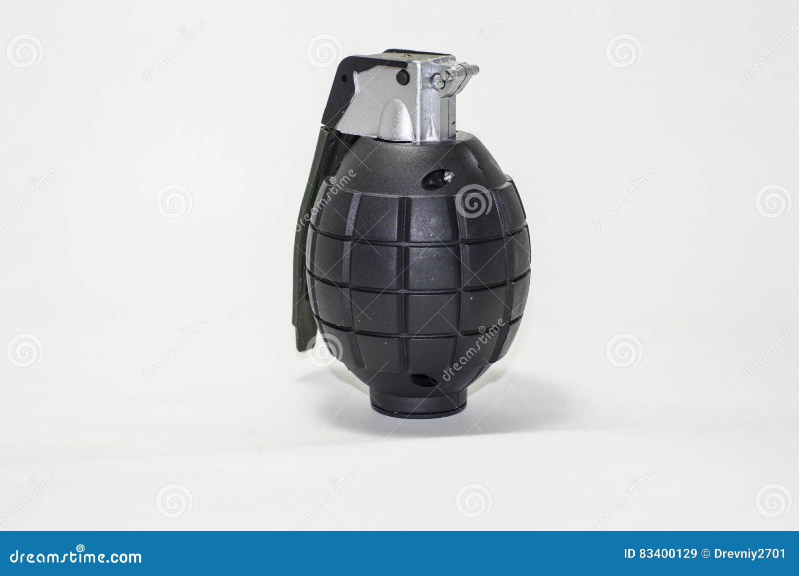 Grenade En Plastique De Jouet Du ` S D'enfants Avec Le Bruit Image