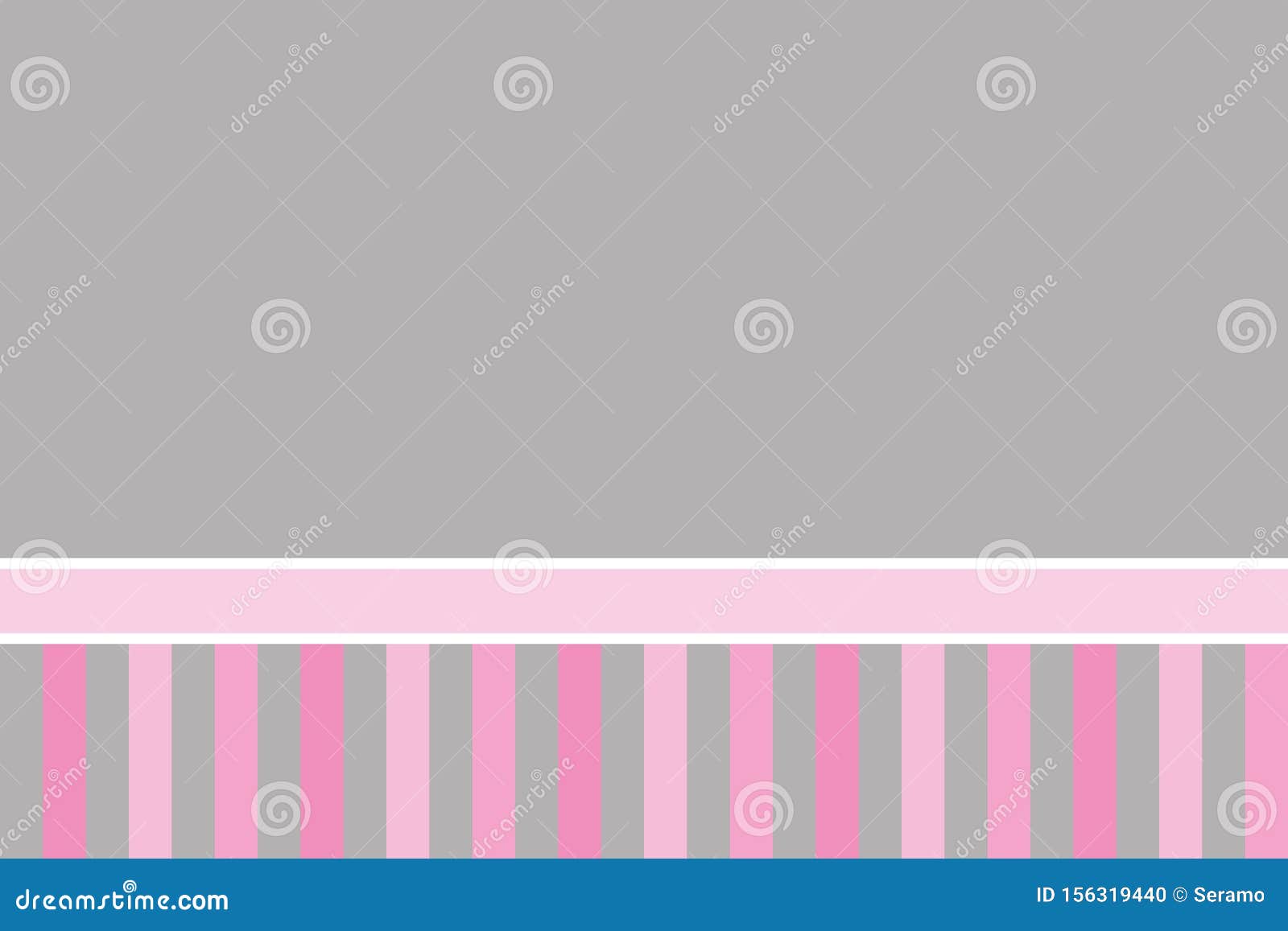 Grey Background with Striped Fringe Stock Vector - Illustration of ...