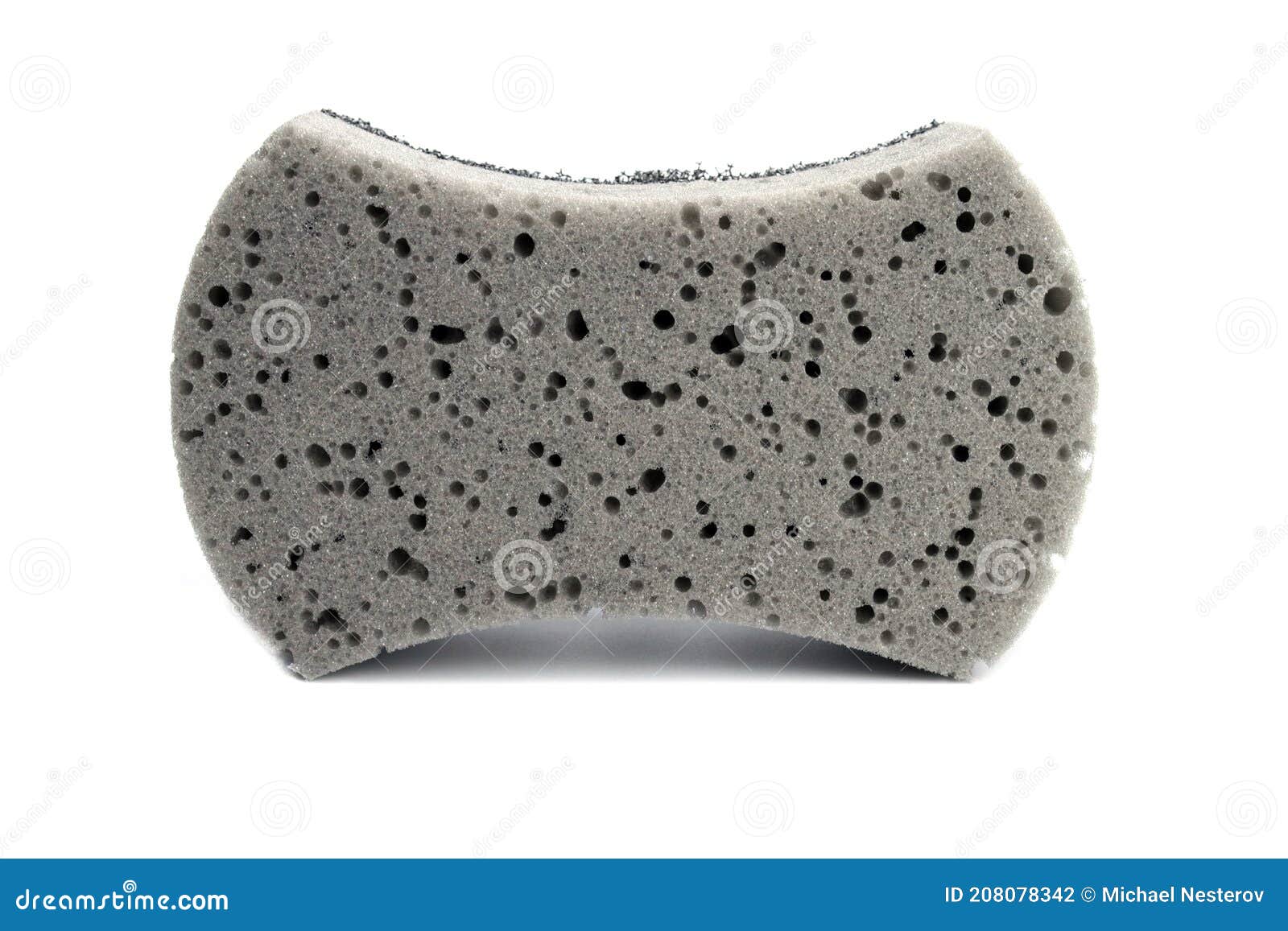 Grey Bath Sponge Isolated on White Stock Photo Image of body, bath
