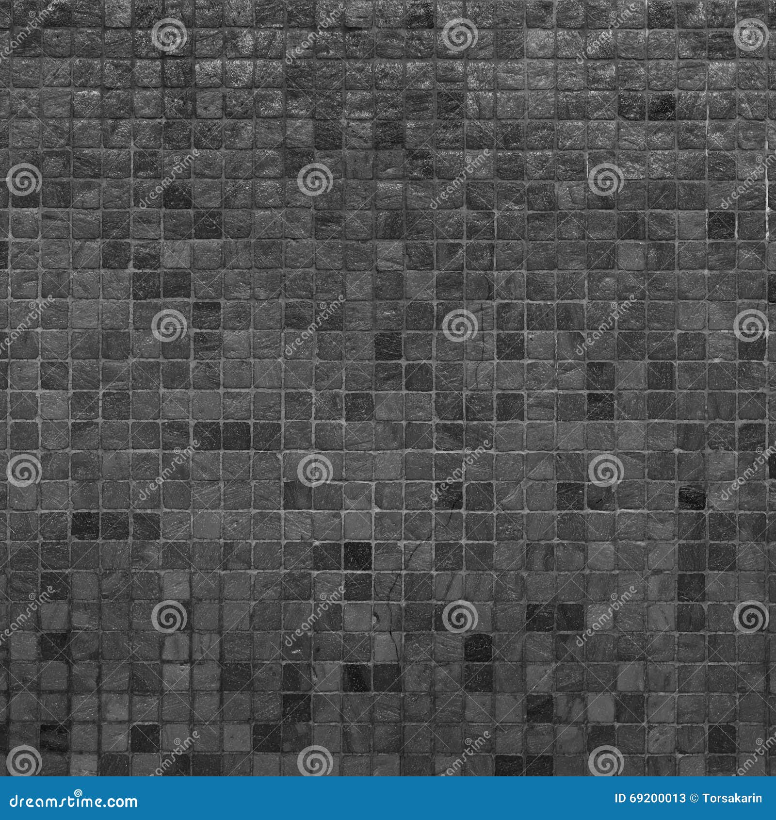 Grey and Black Mosaic Wall Texture Stock Image Image of decoration