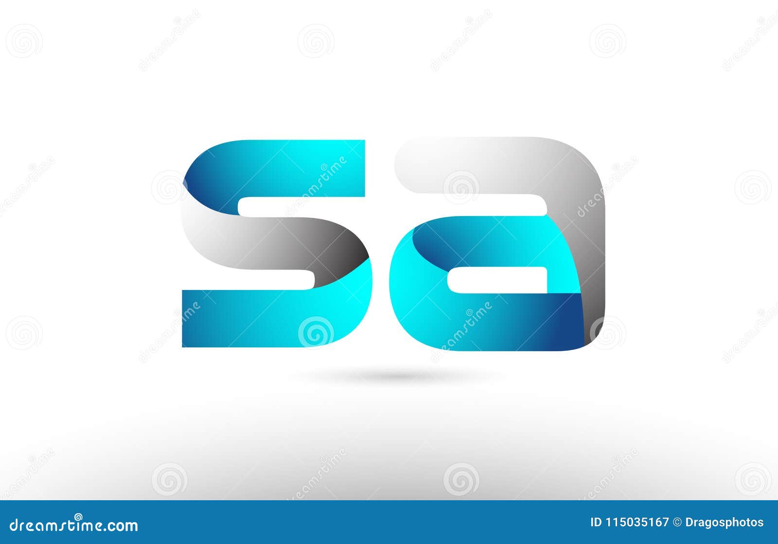 Sa s ru. Лого sa. Логотип 3d ш. Са вектор. Logo for the Letters sa.