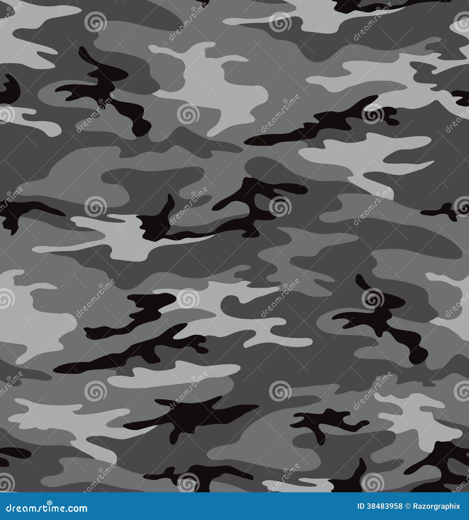 grey camouflage pattern (seamless)