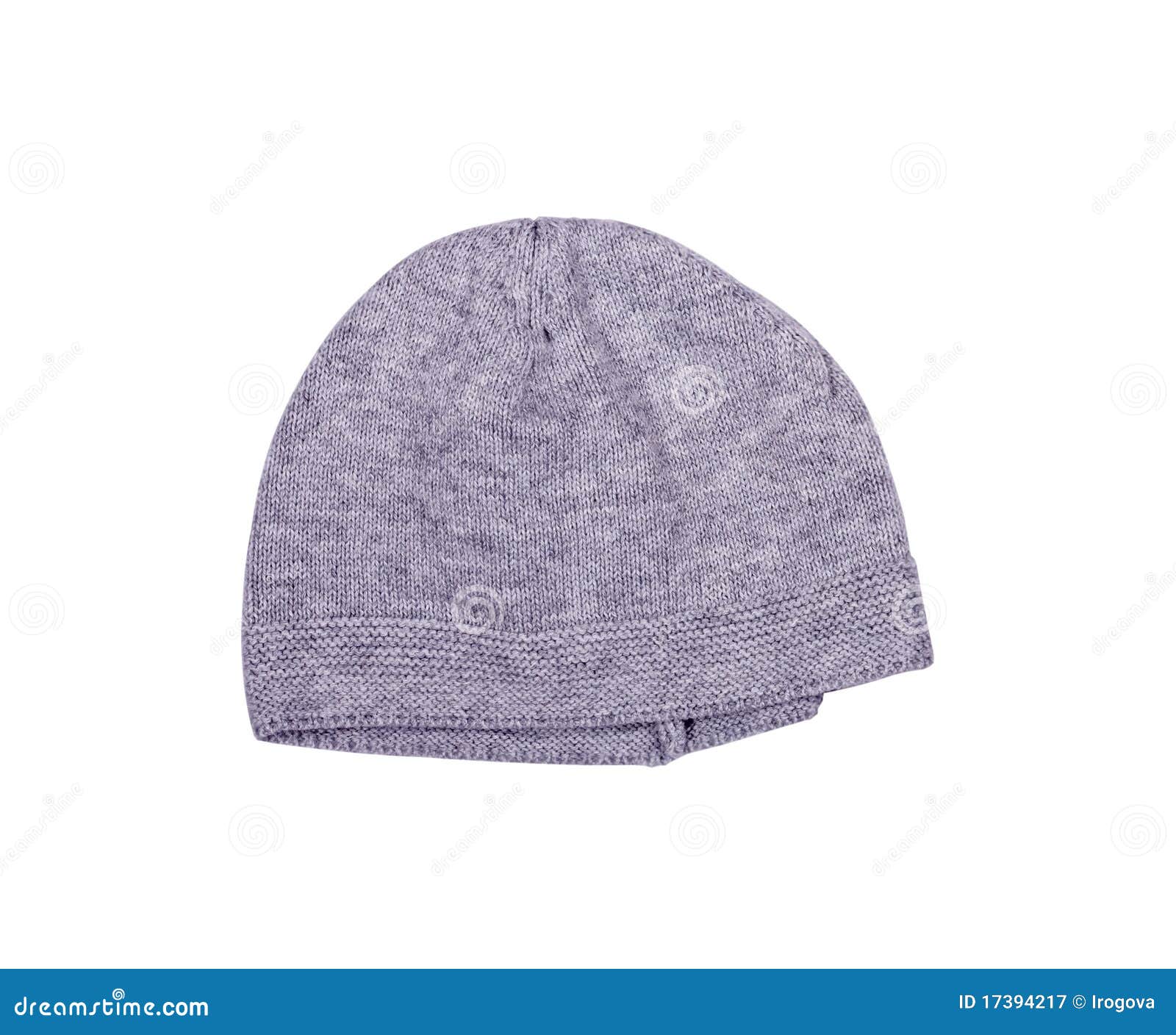 Grey cap for the newborn stock image. Image of kids, clothing 17394217