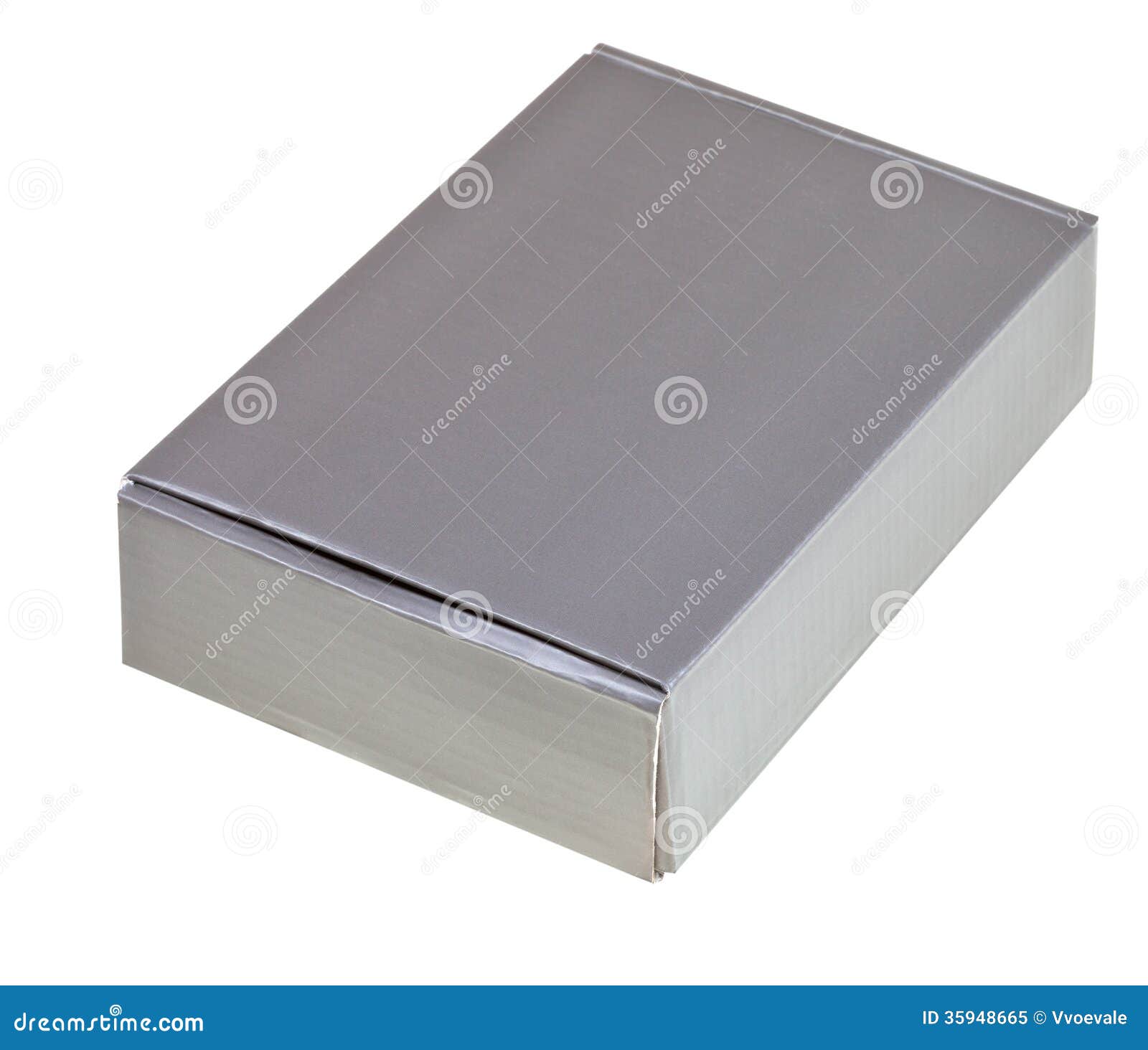 Grey cardboard box stock image. Image of gray, background 35948665