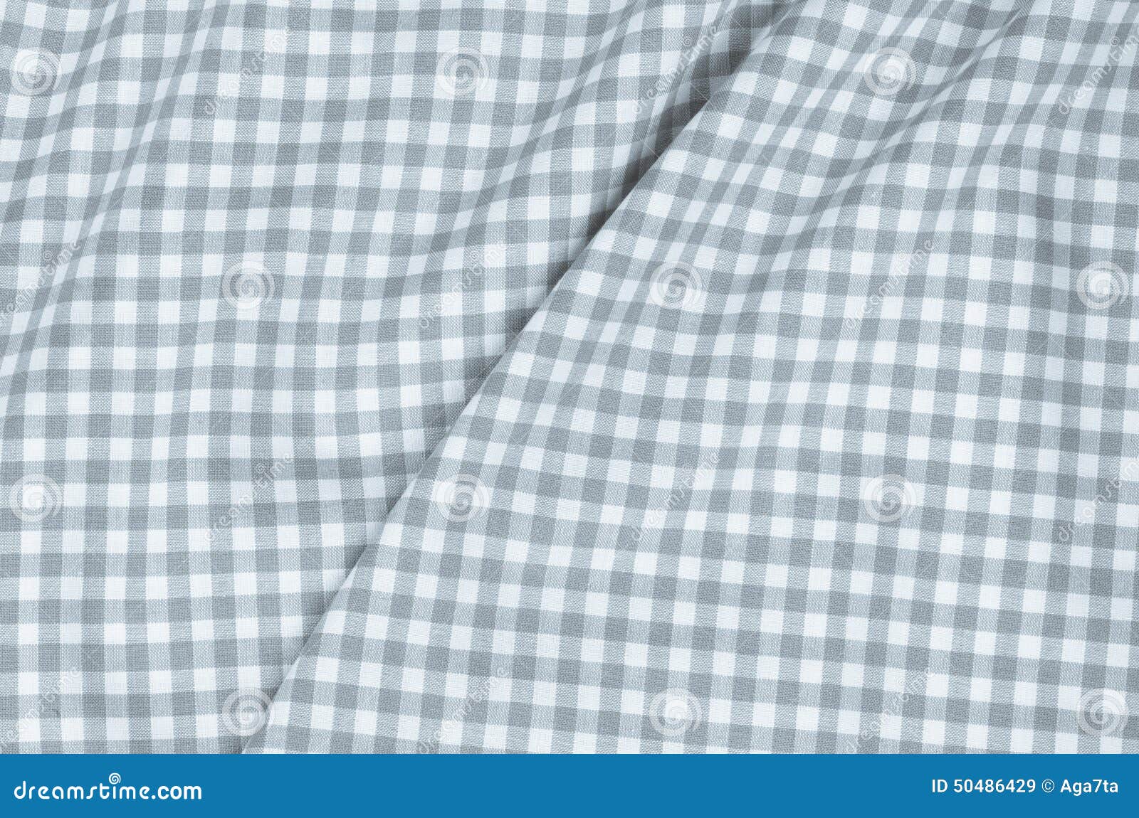 Grey Checkered Fabric Tablecloth Stock Image Image of traditional