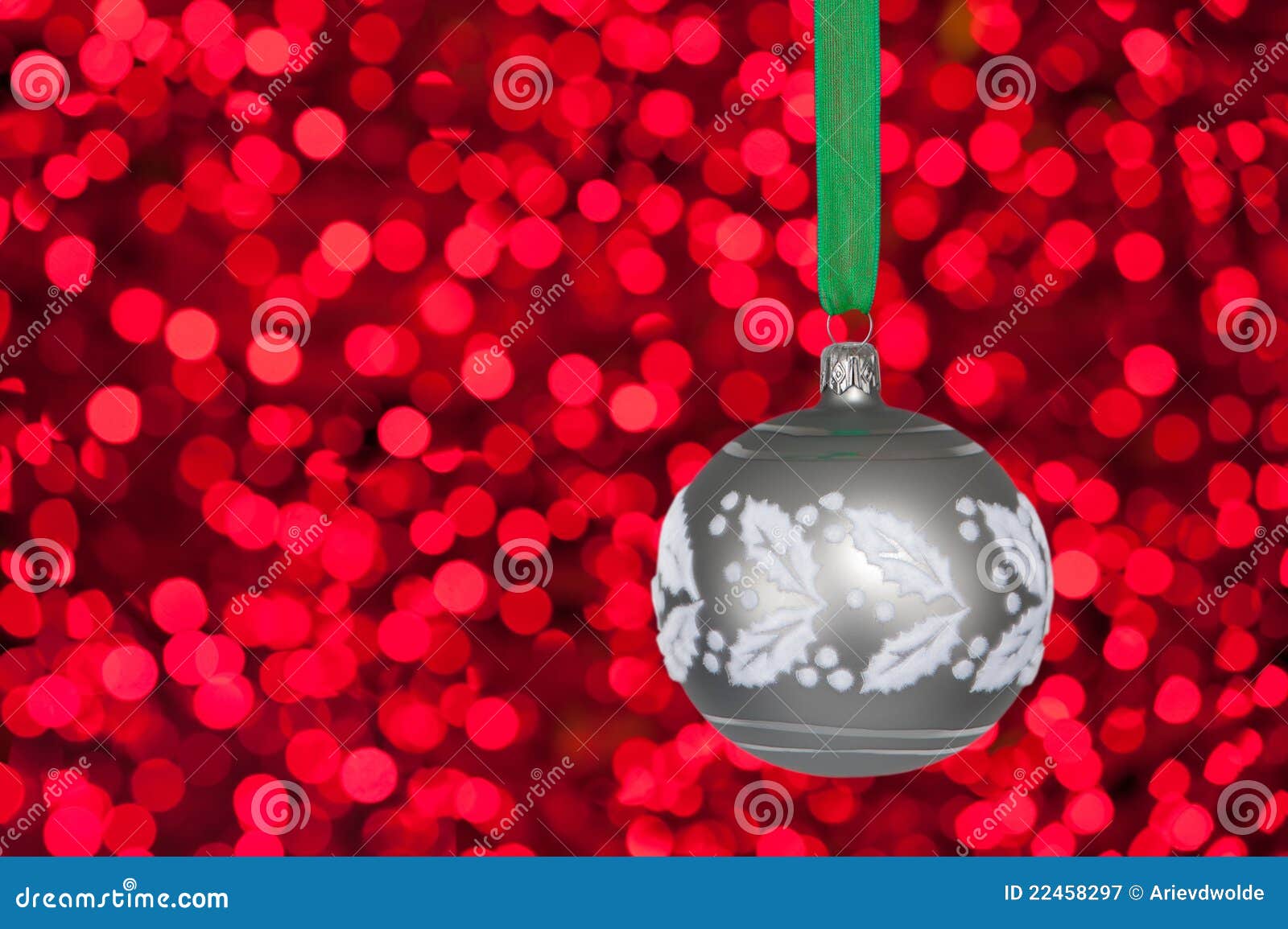 Grey christmas bauble stock image. Image of greeting 22458297