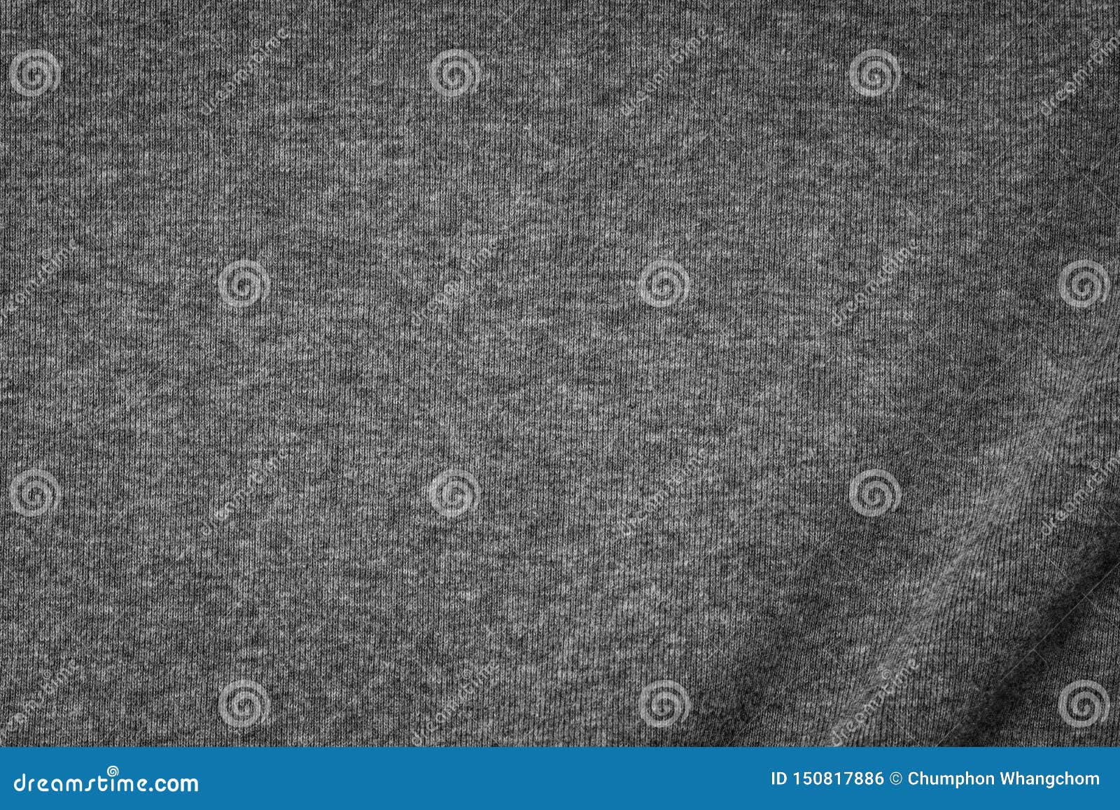 Grey Cotton Texture Background. Detail of Sweater Fabric Surface Stock ...