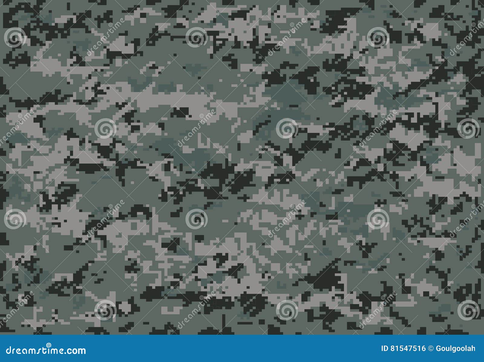 Grey Digital Camouflage Illustration Background Stock Illustration ...
