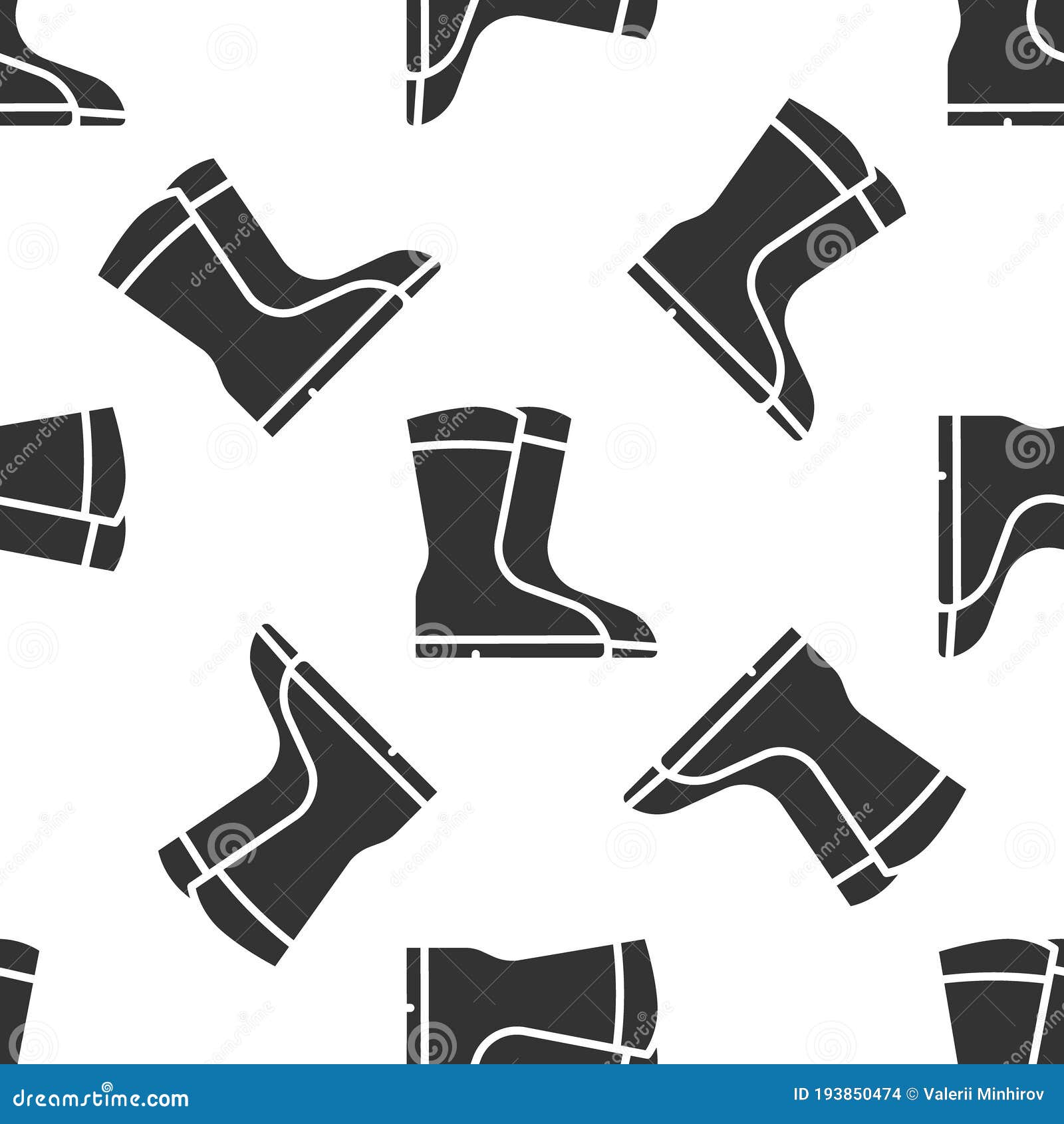 White rubber shop fishing boots