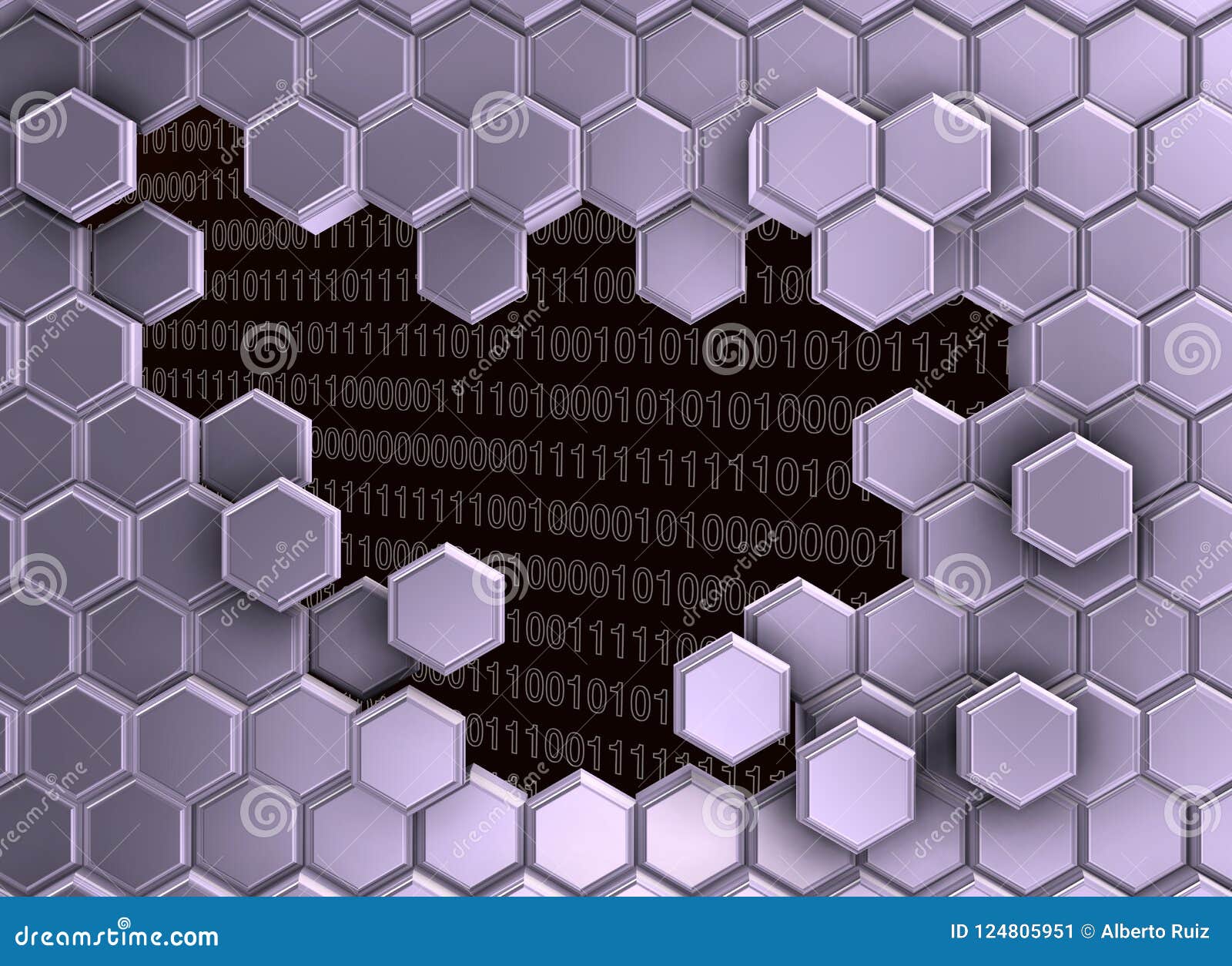 grey image of digital technology