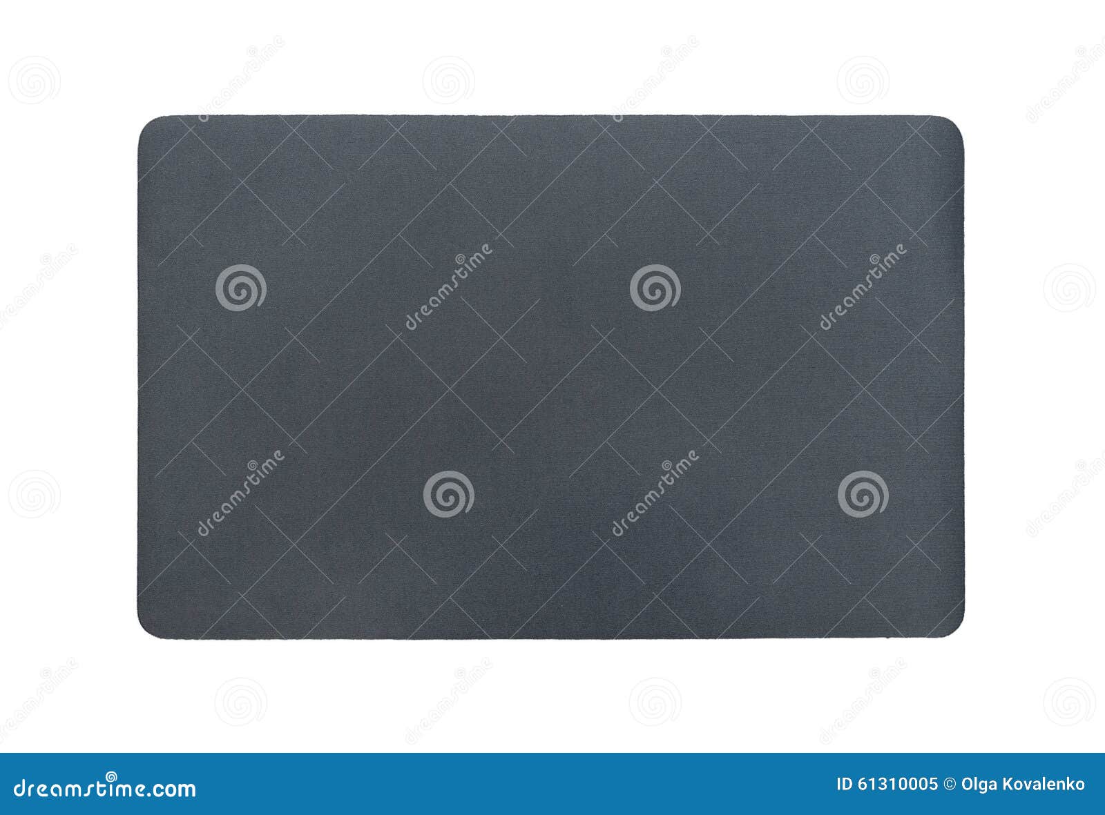 Grey mousepad stock image. Image of grey, office, small 61310005