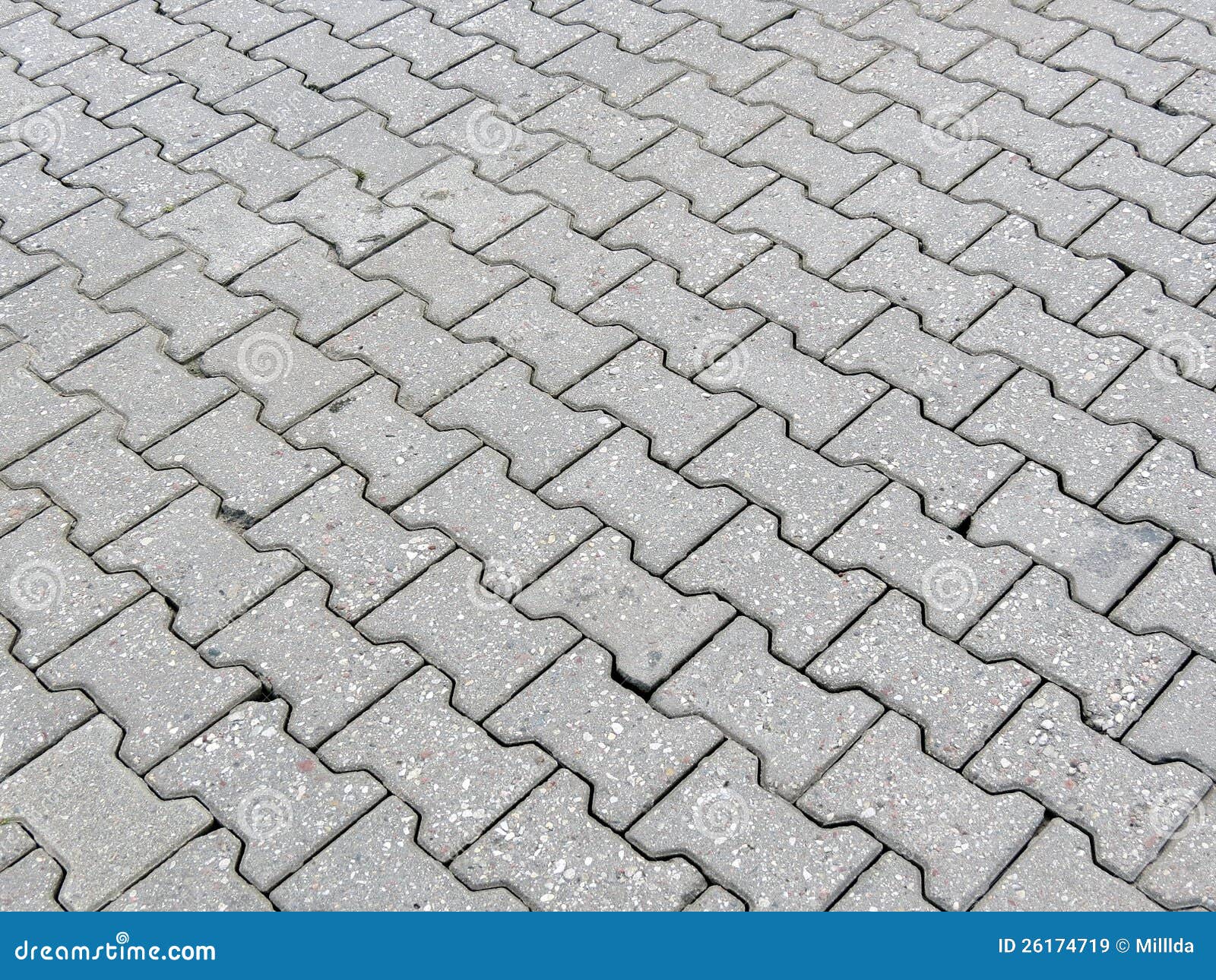 Grey Pavement Stock Image Image Of Pattern Path Urban 26174719