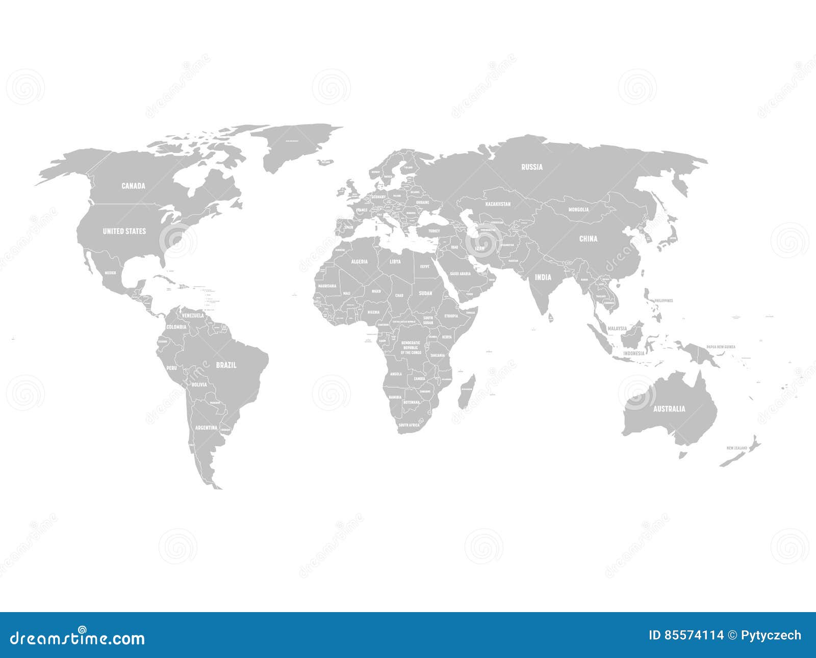 world map vector countries