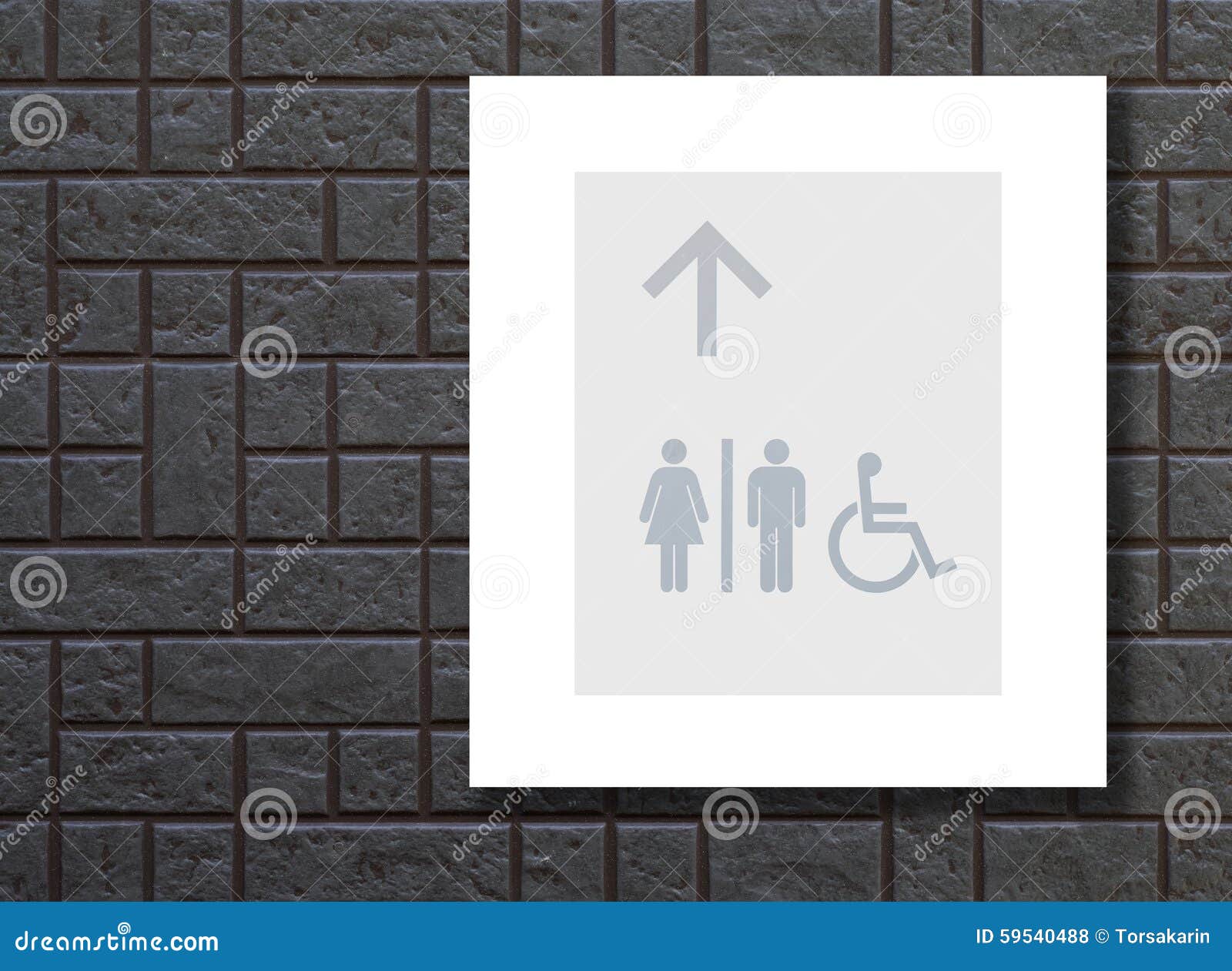 Restroom In Black And White Stock Photography 80145518