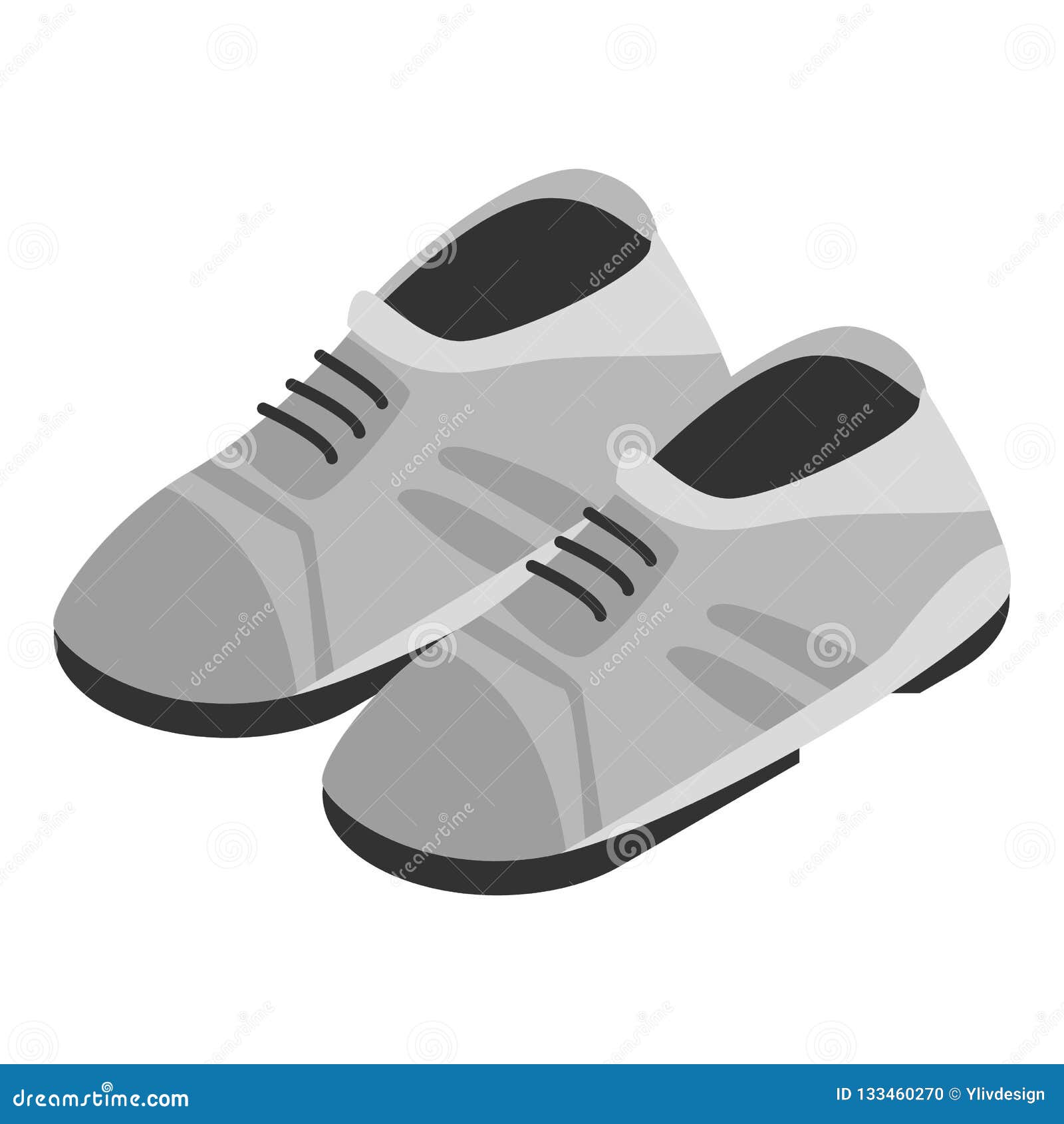 Grey Shoes Icon Isometric Style Stock Vector Illustration Of Drawn Fashion Grey Shoes Icon Isometric Style Stock Vector Illustration Of Drawn Fashion