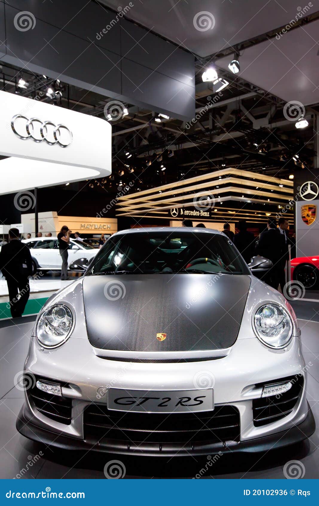 Grey Sport Car Porsche GT 2 RS Editorial Photo Image of disc