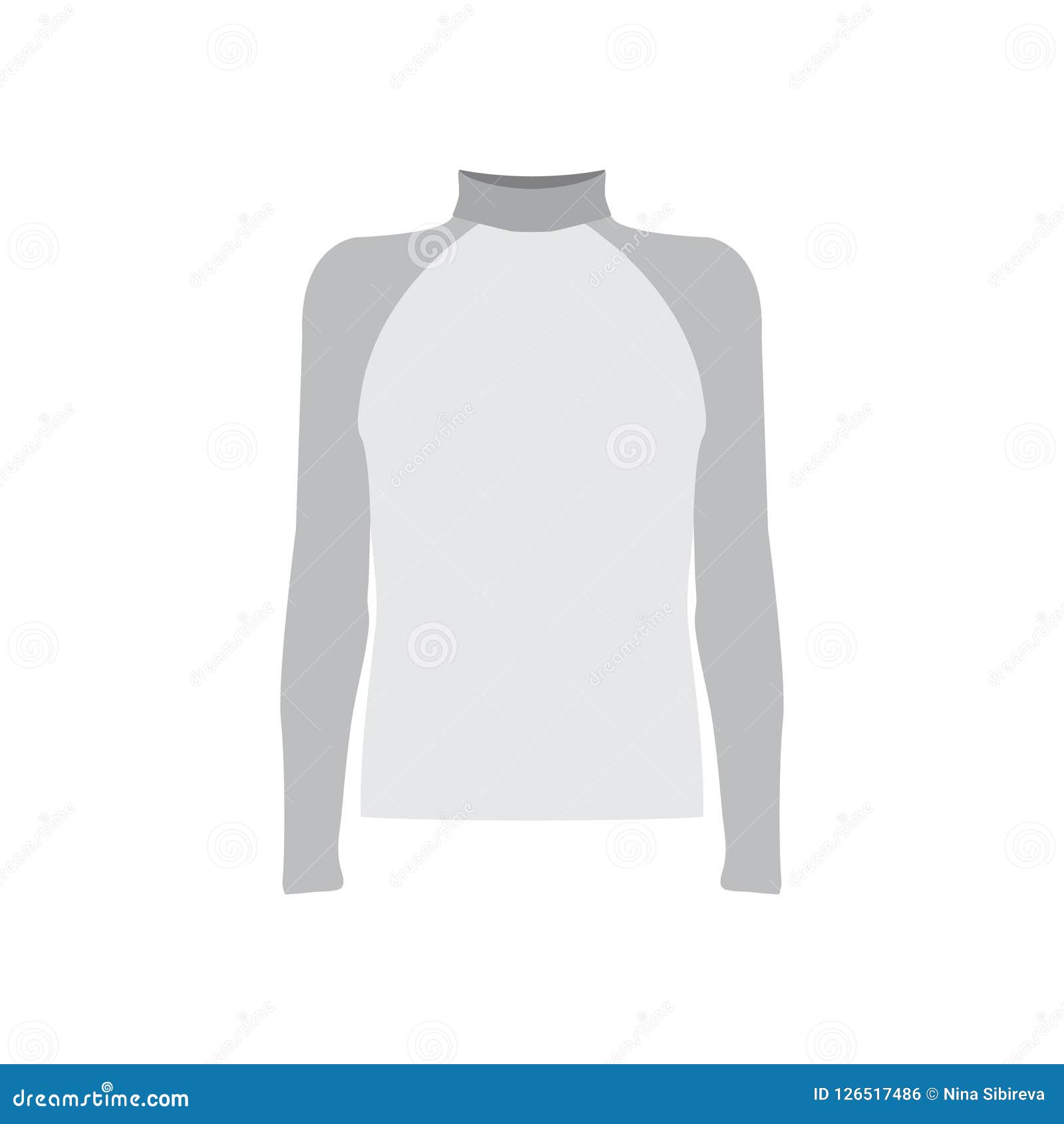 Download Grey Sportswear Mockup Stock Illustration Illustration Of Sport 126517486
