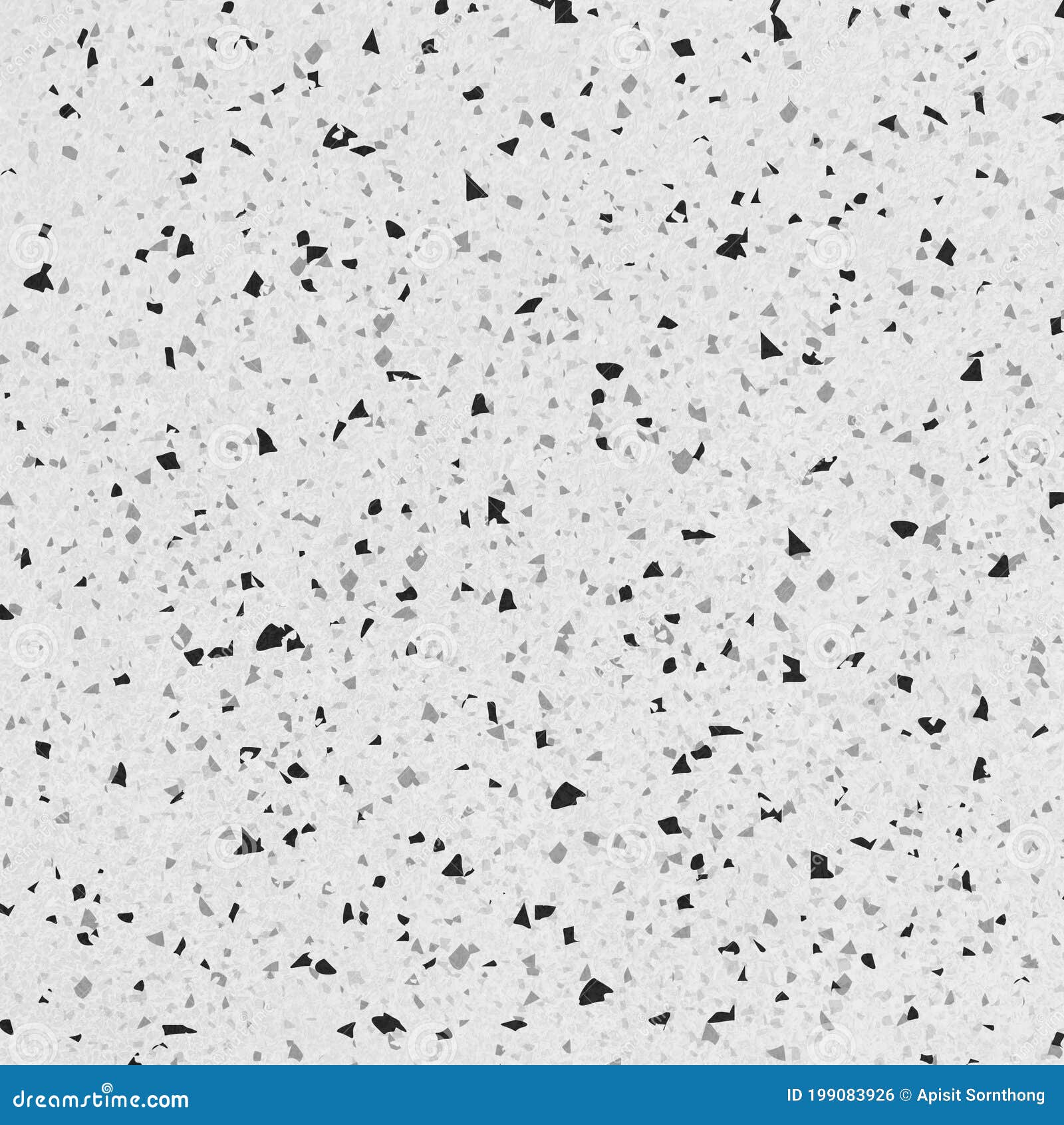 Grey Terrazzo Texture Background Pattern Stock Illustration ...