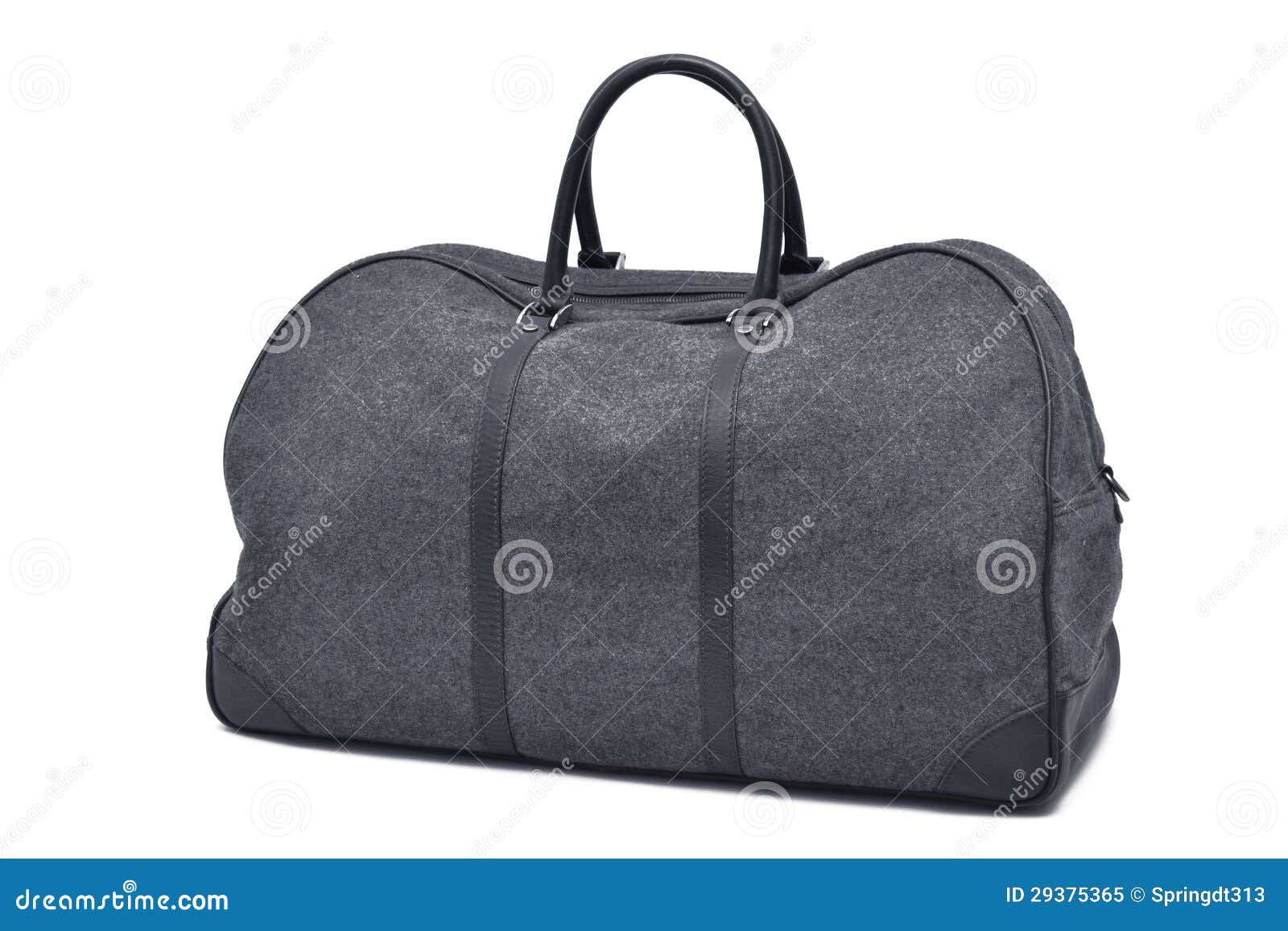 Grey travel bag stock image. Image of travel, fashion 29375365