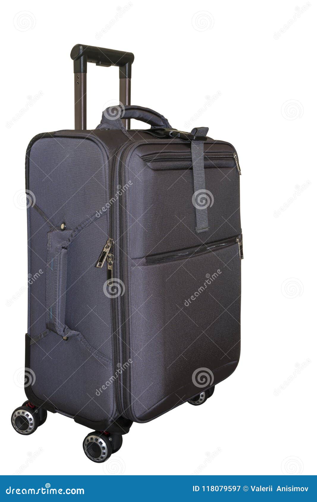 Cartoon suitcase wheels and bags. Tourist trip... - Stock Illustration  [91287159] - PIXTA