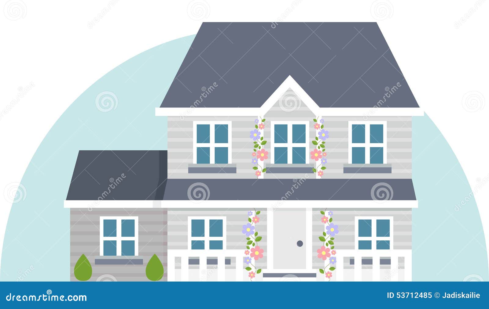 two story house clipart - photo #2