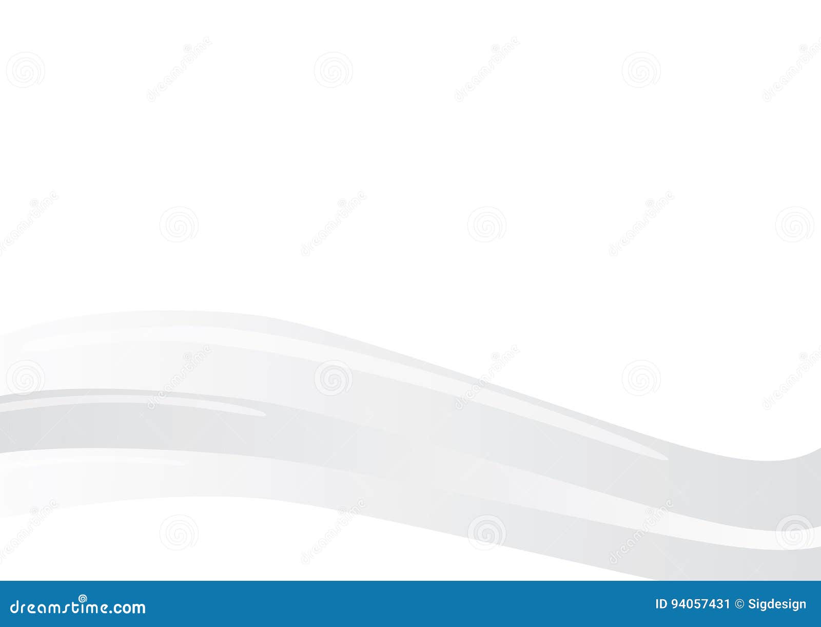 Grey and White Waves Background Stock Vector Illustration of light, backdrop 94057431