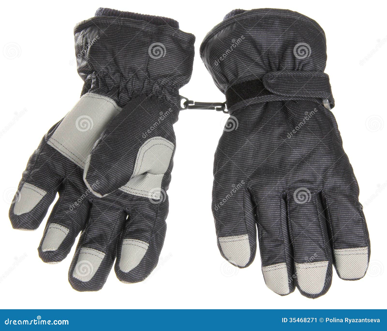 Grey winter gloves stock image. Image of frost, holiday 35468271