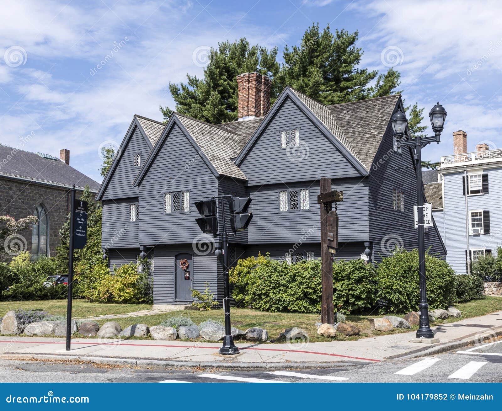 Witch House, Salem, Massachusetts Stock Photo - Image of historic, america:  104179852