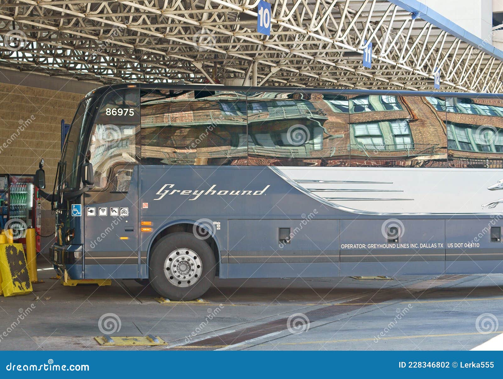 Greyhound Bus Station in Philadelphia, Spring Editorial Photography