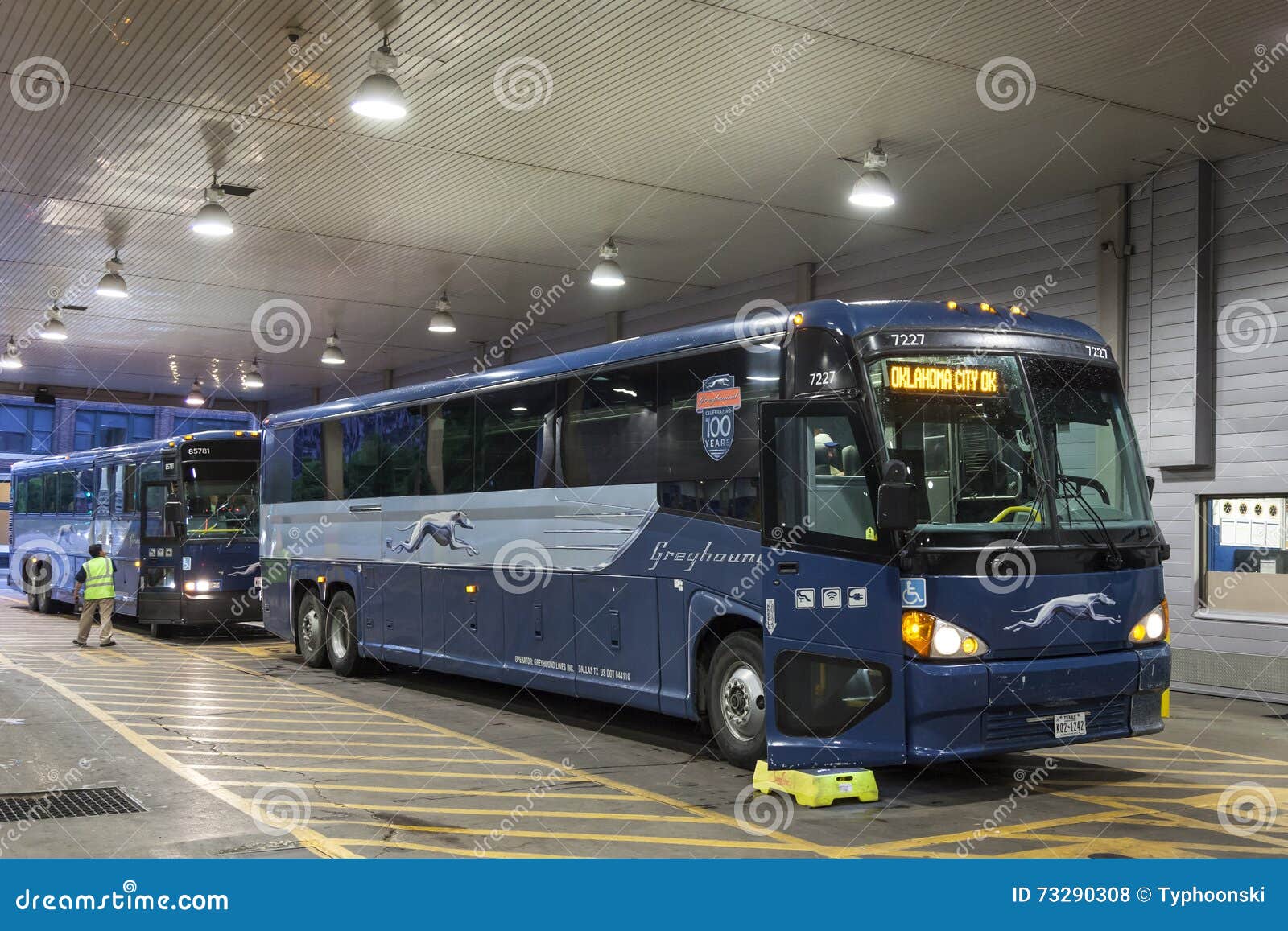 Greyhound Bus Terminal In Dallas Texas Editorial Stock