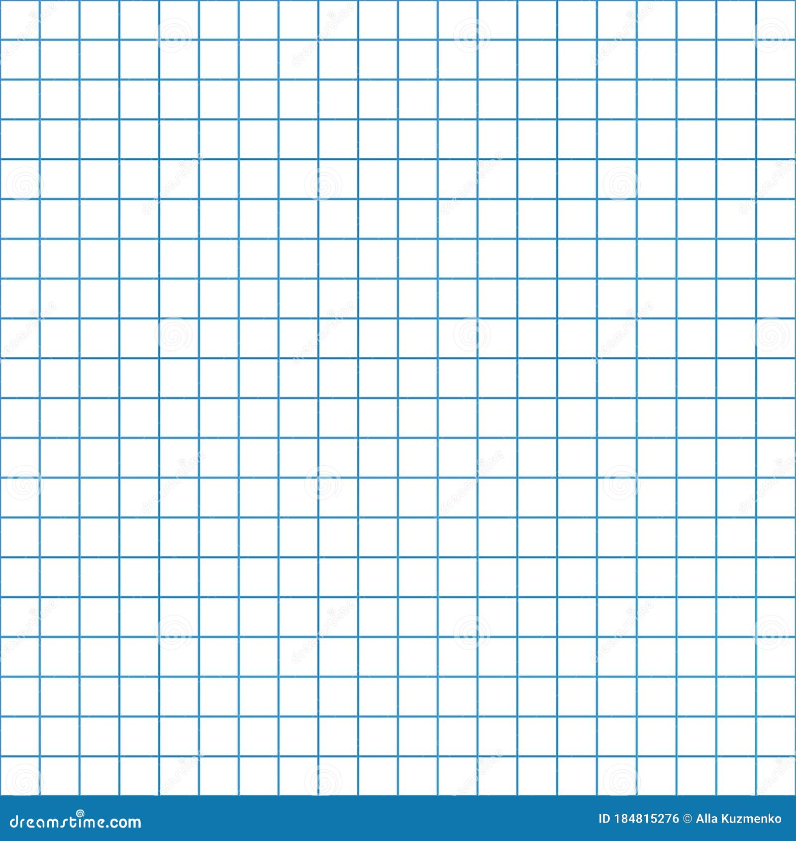grid paper abstract squared background with blue graph