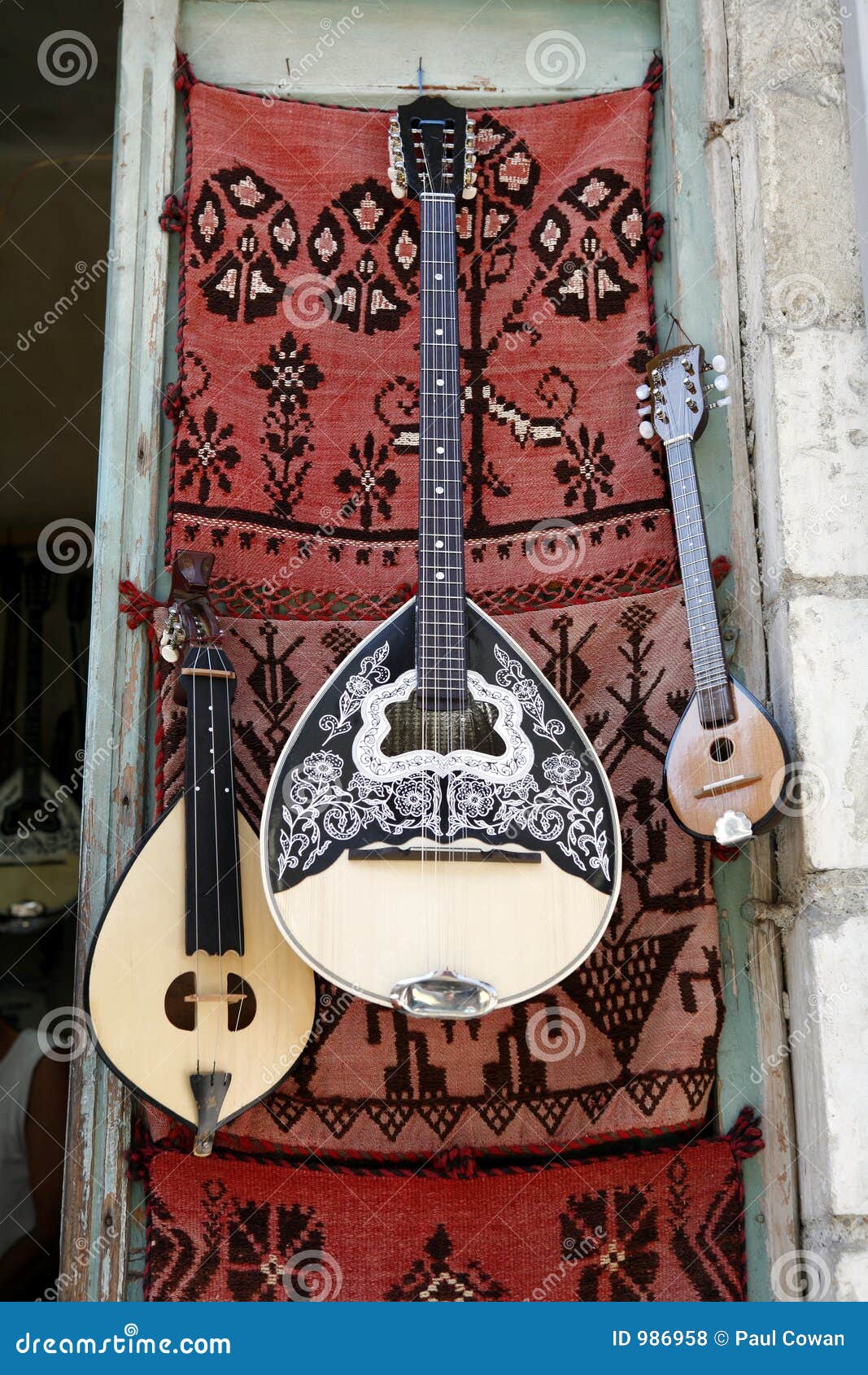 Griechische Instrumente stockfoto. Bild von griechisch - 986958