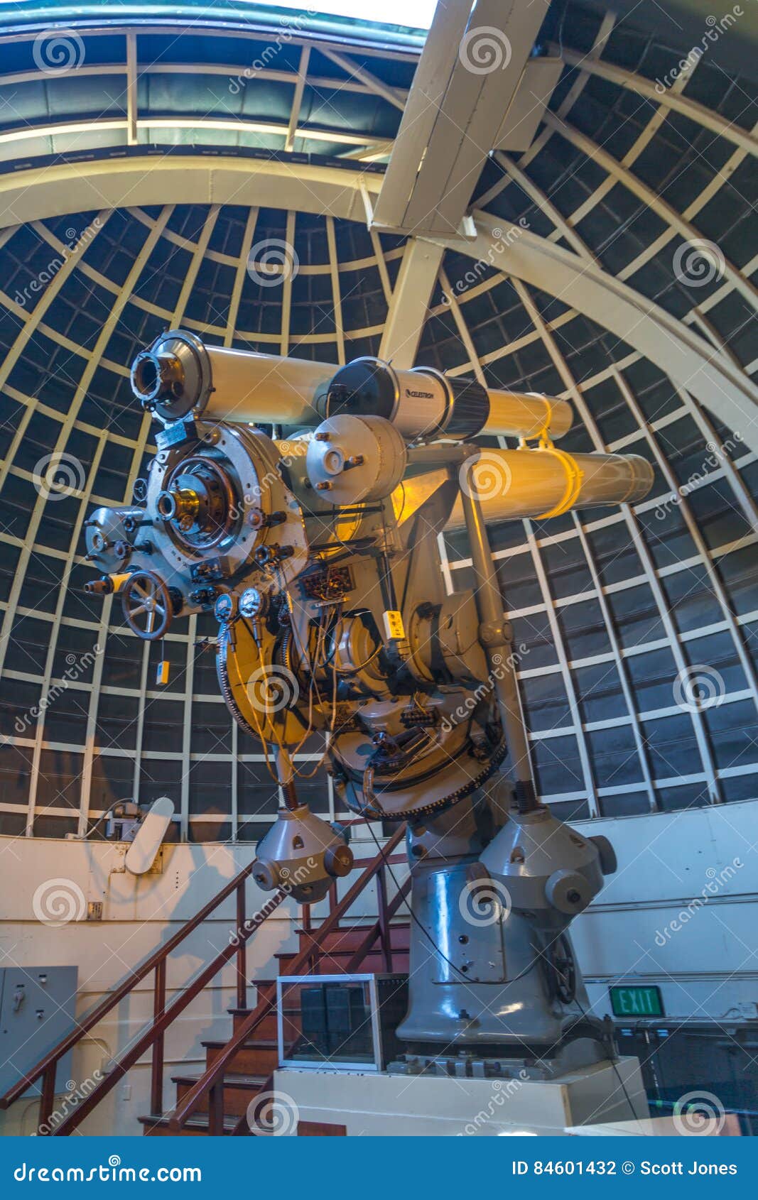 Griffith Observatory Telescope Stock Photo Image of telescope