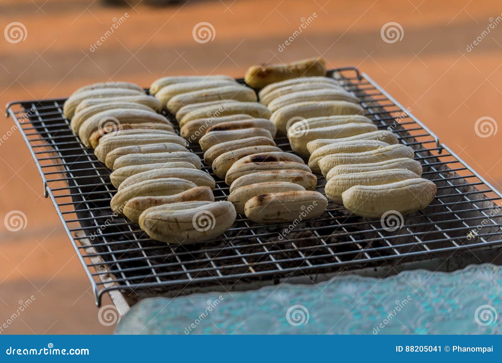 Grill Banana RoyaltyFree Stock Photo 44256873