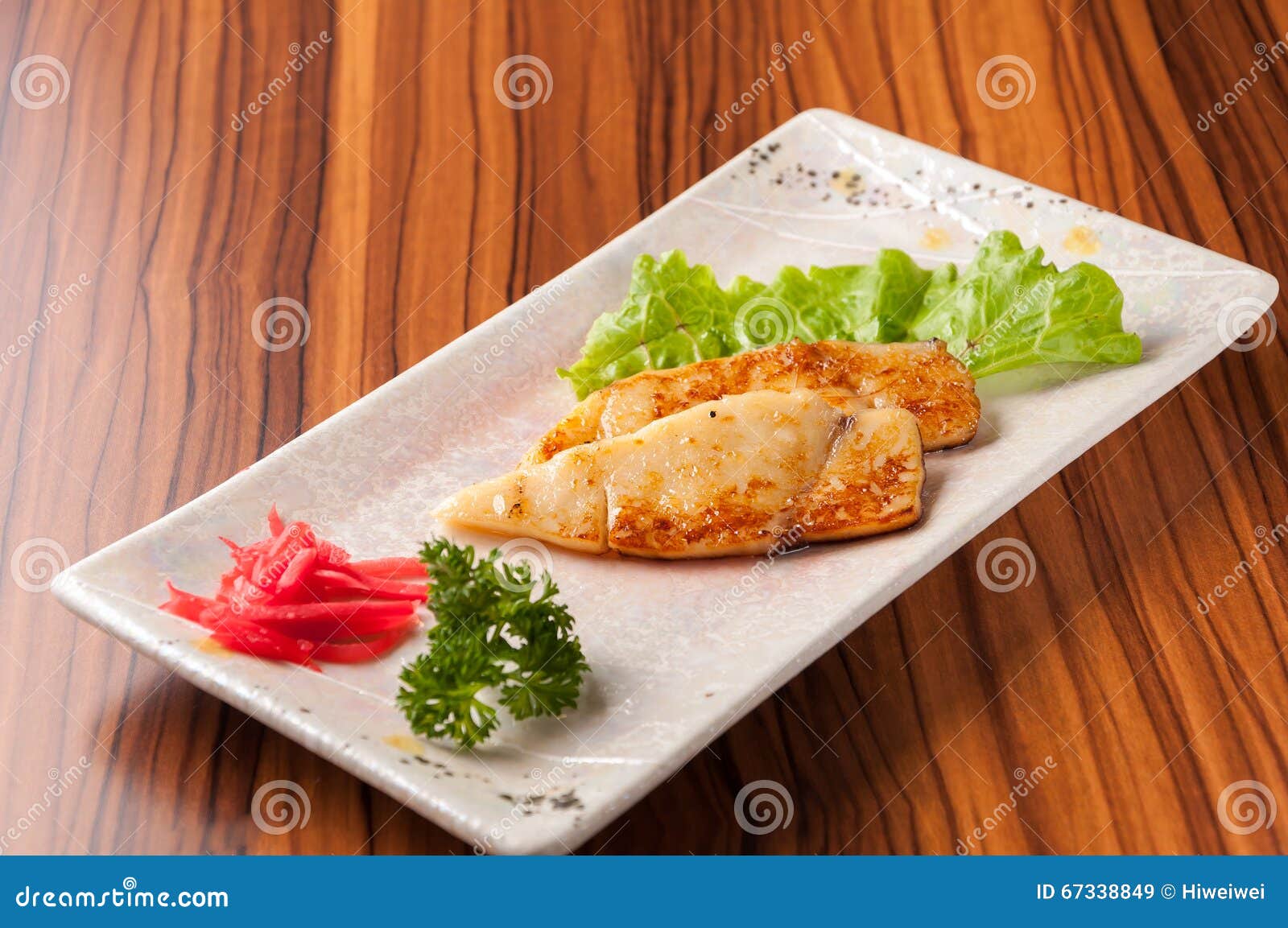 Grill cod fish stock image. Image of grilled, glass, fish 67338849