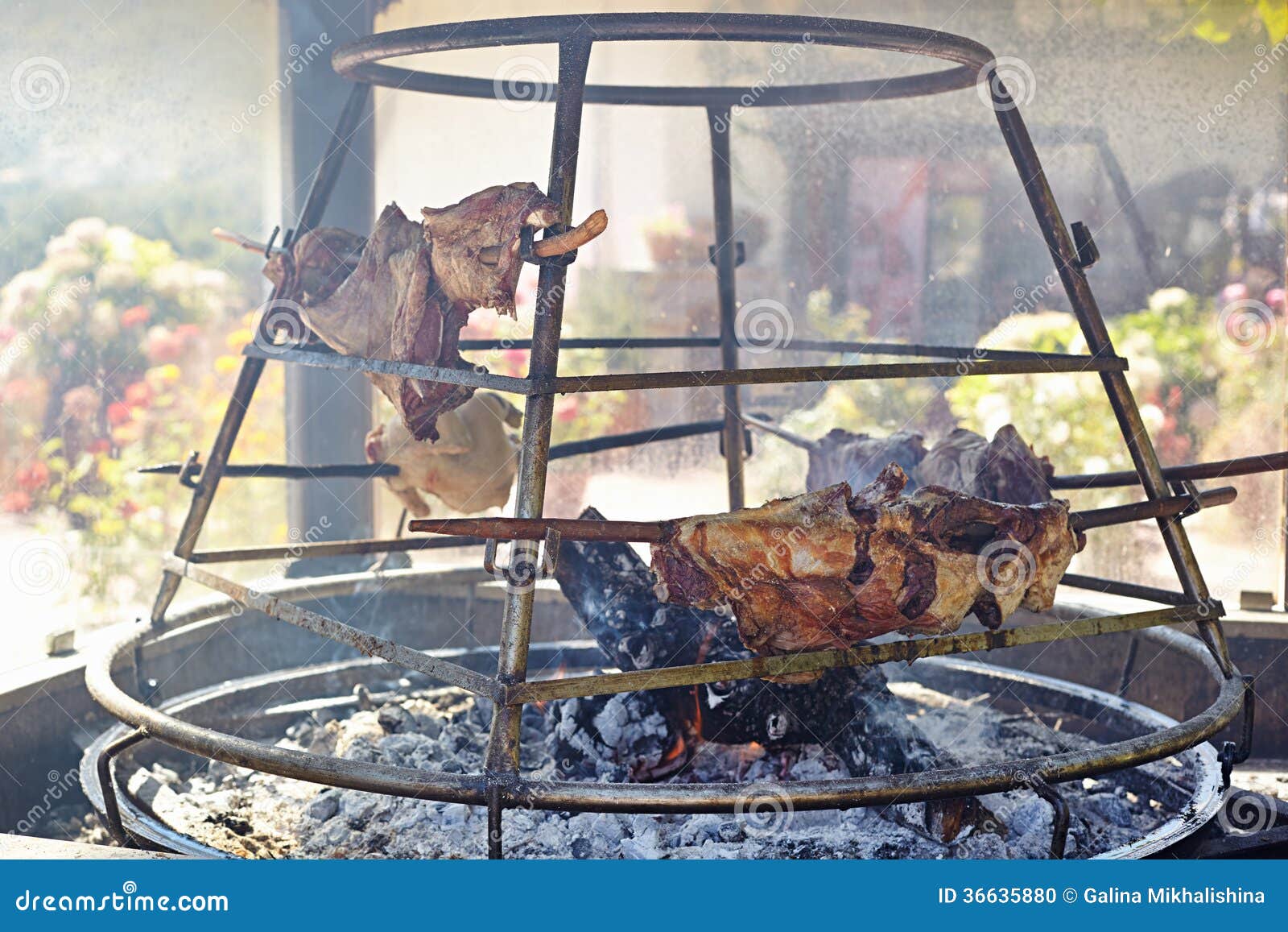 Grill stock photo. Image of crete, mediterranean, chicken 36635880