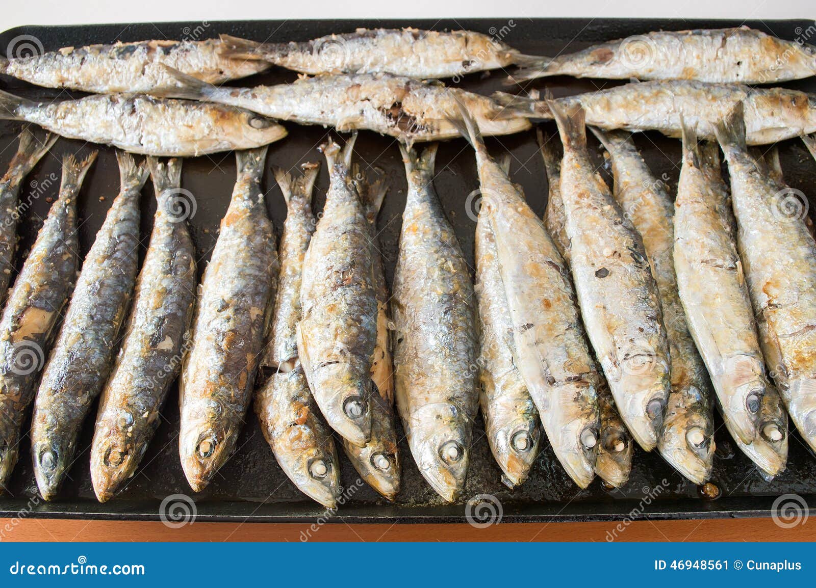Grill grilled sardines stock image. Image of retail, vendor 46948561