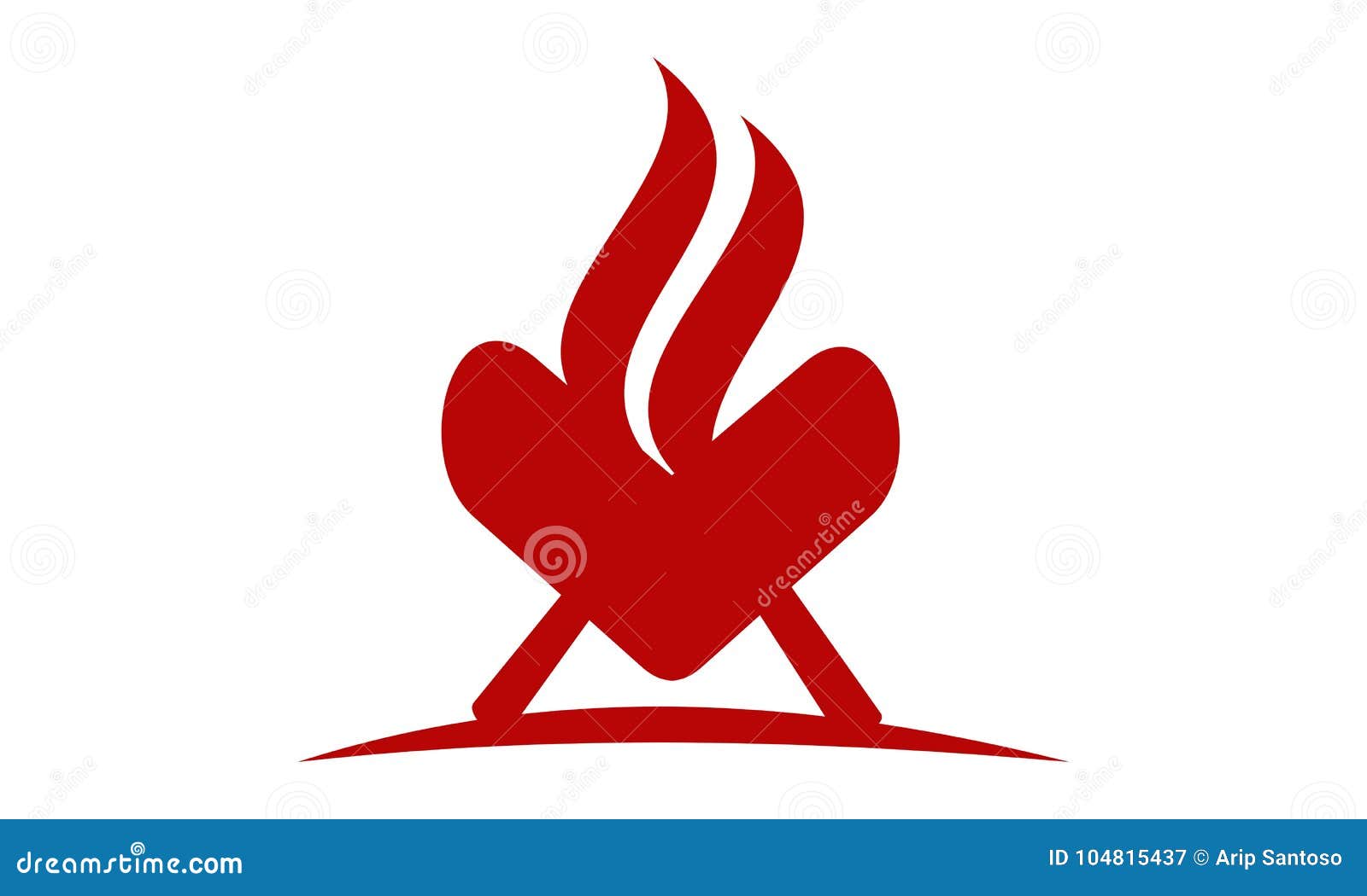 Grill Love Template stock vector. Illustration of isolated 104815437