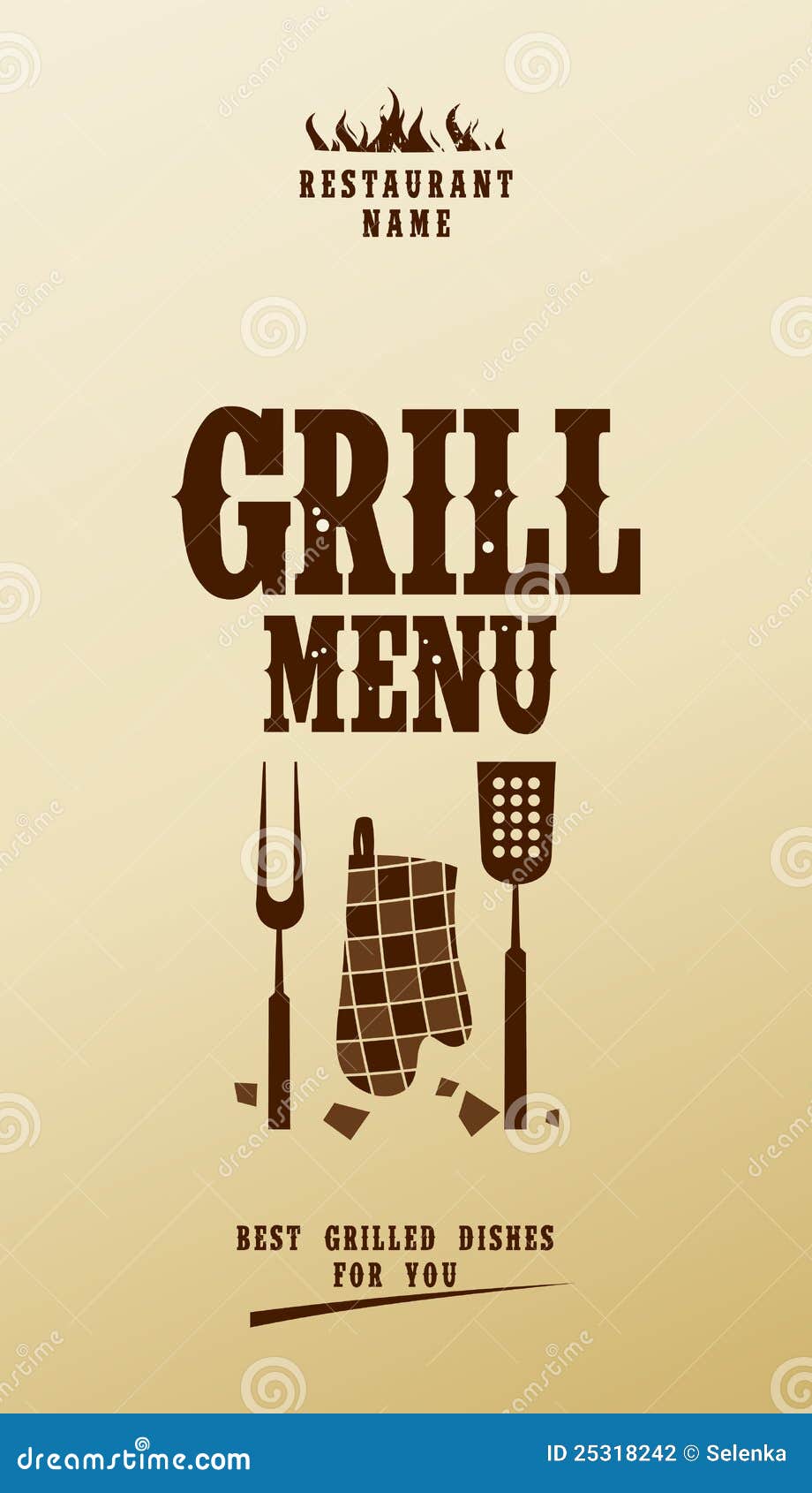 Grill Menu. Stock Photography - Image: 25318242