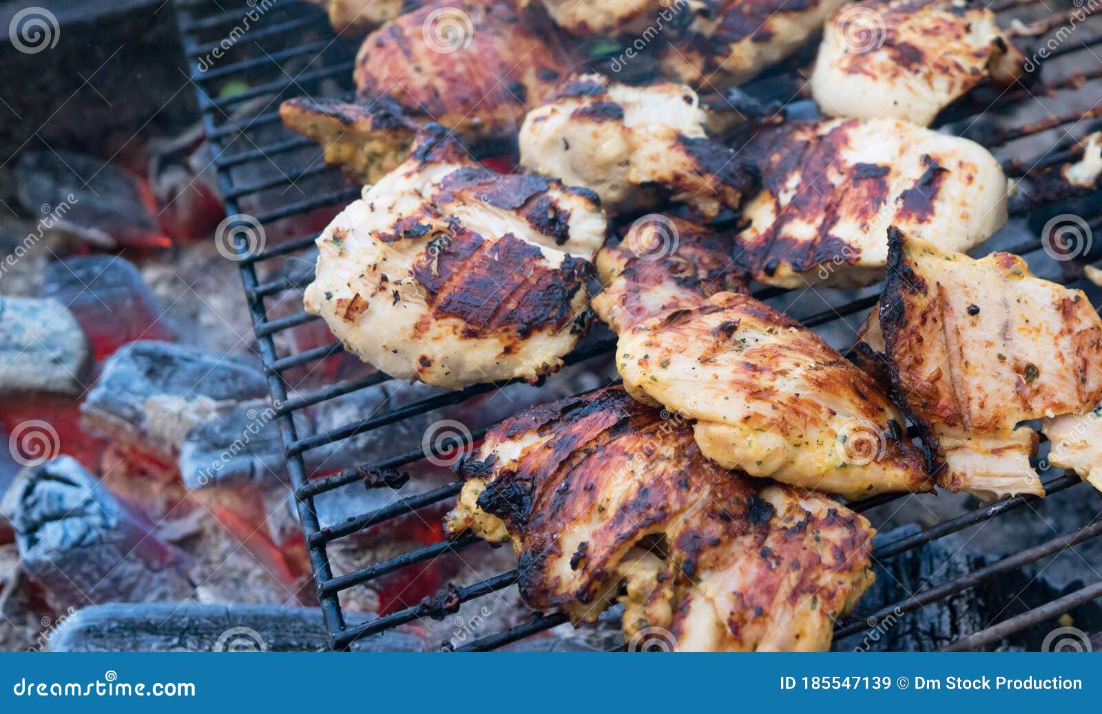 The grill season is open. stock image. Image of grill 185547139