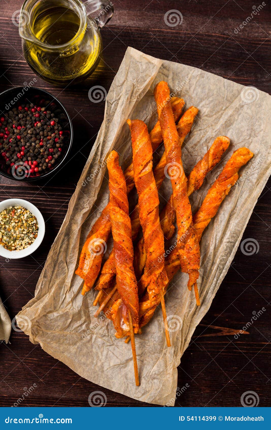 Grill sticks stock image. Image of roast, charcoal, vegetables 54114399
