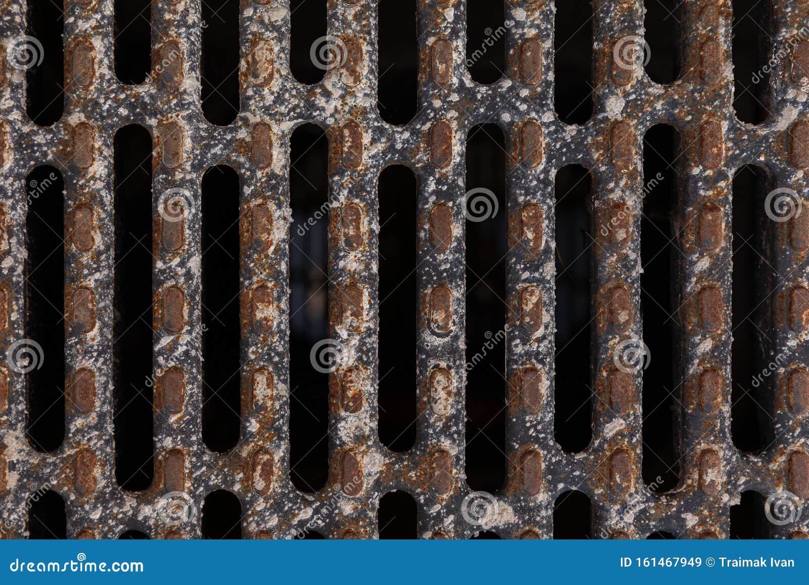 Grille de drainage en fonte Plana