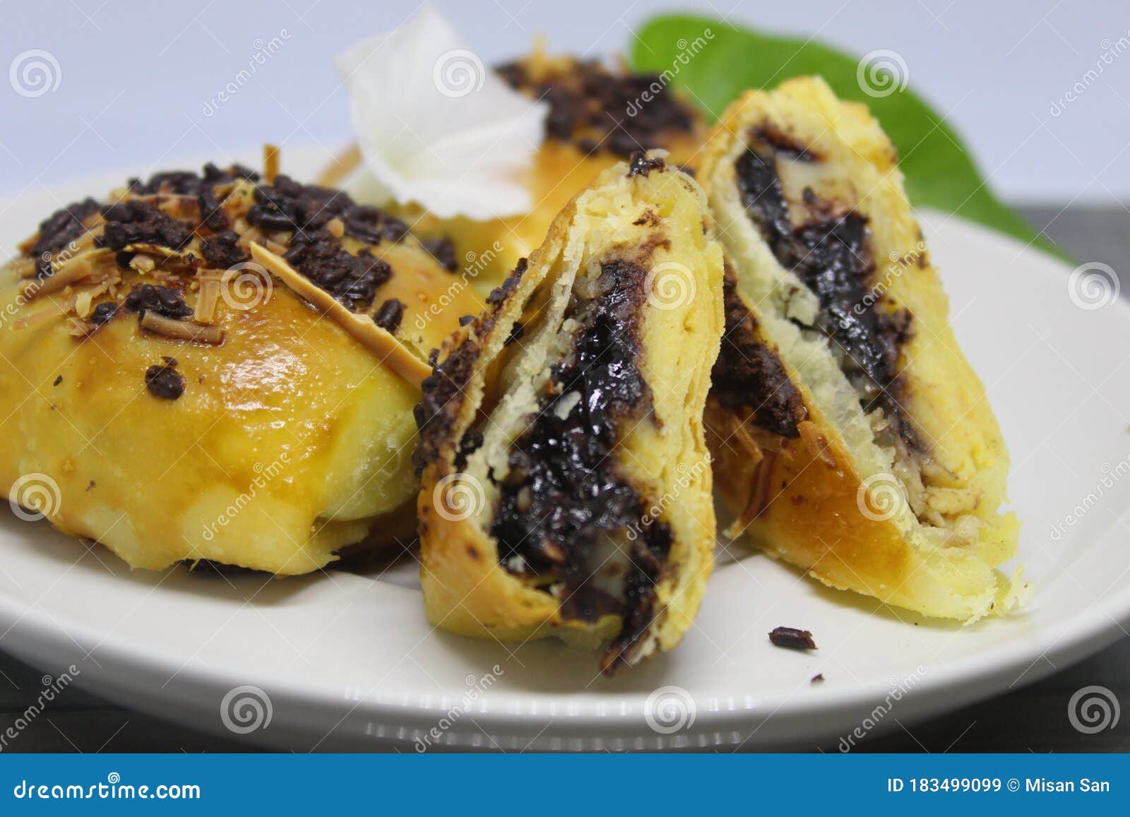 Grilled Banana from West Java in Pattern Background. Delicious Grilled